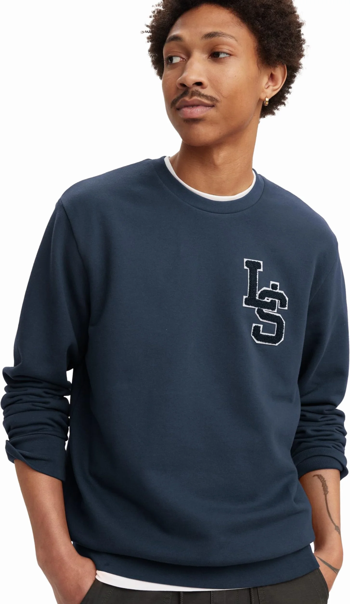 Levi's Men's Standard Graphic Crew Sweatshirt