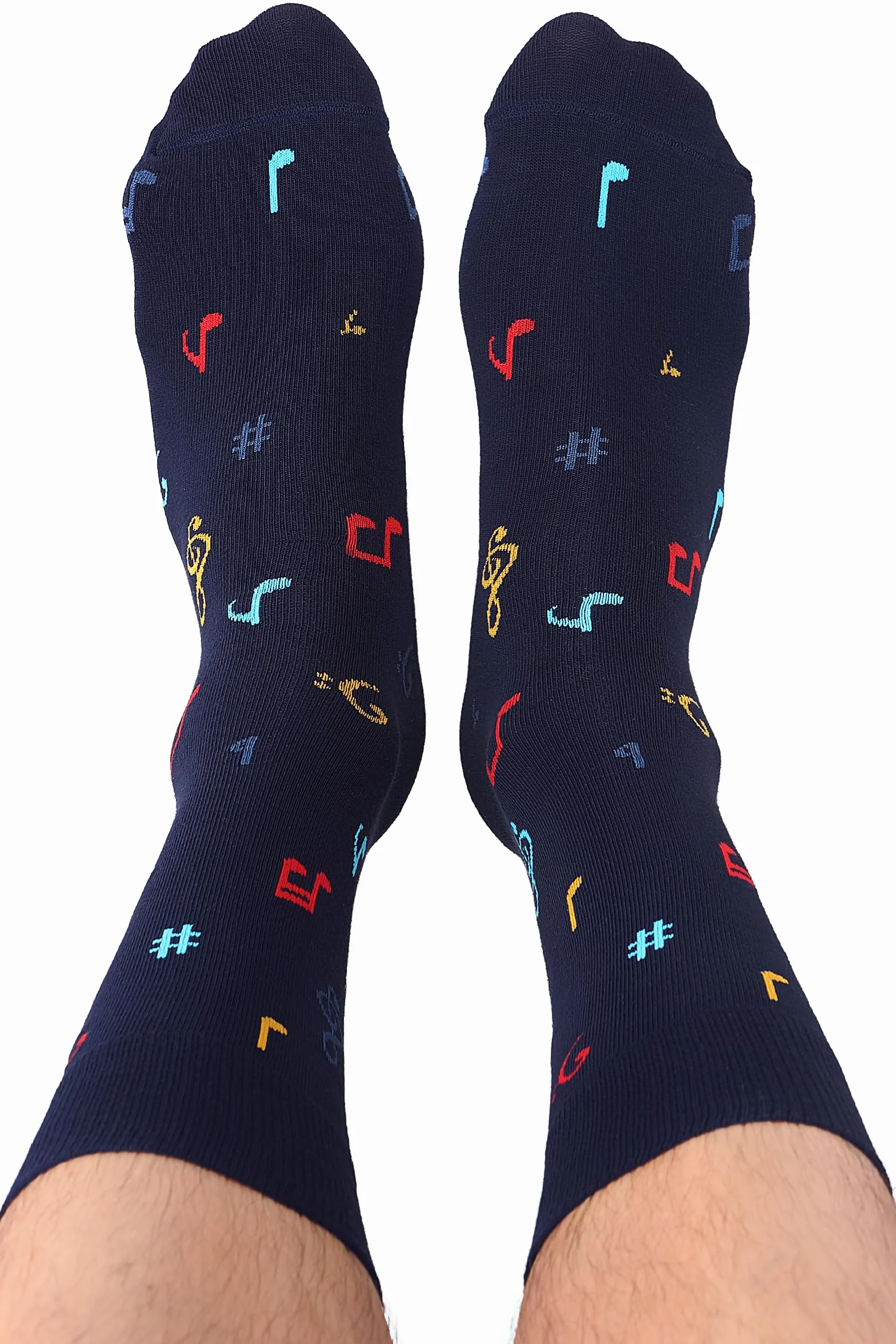 Calcetines Divertidos Hombre Mujer Fantasia Motivo Colores