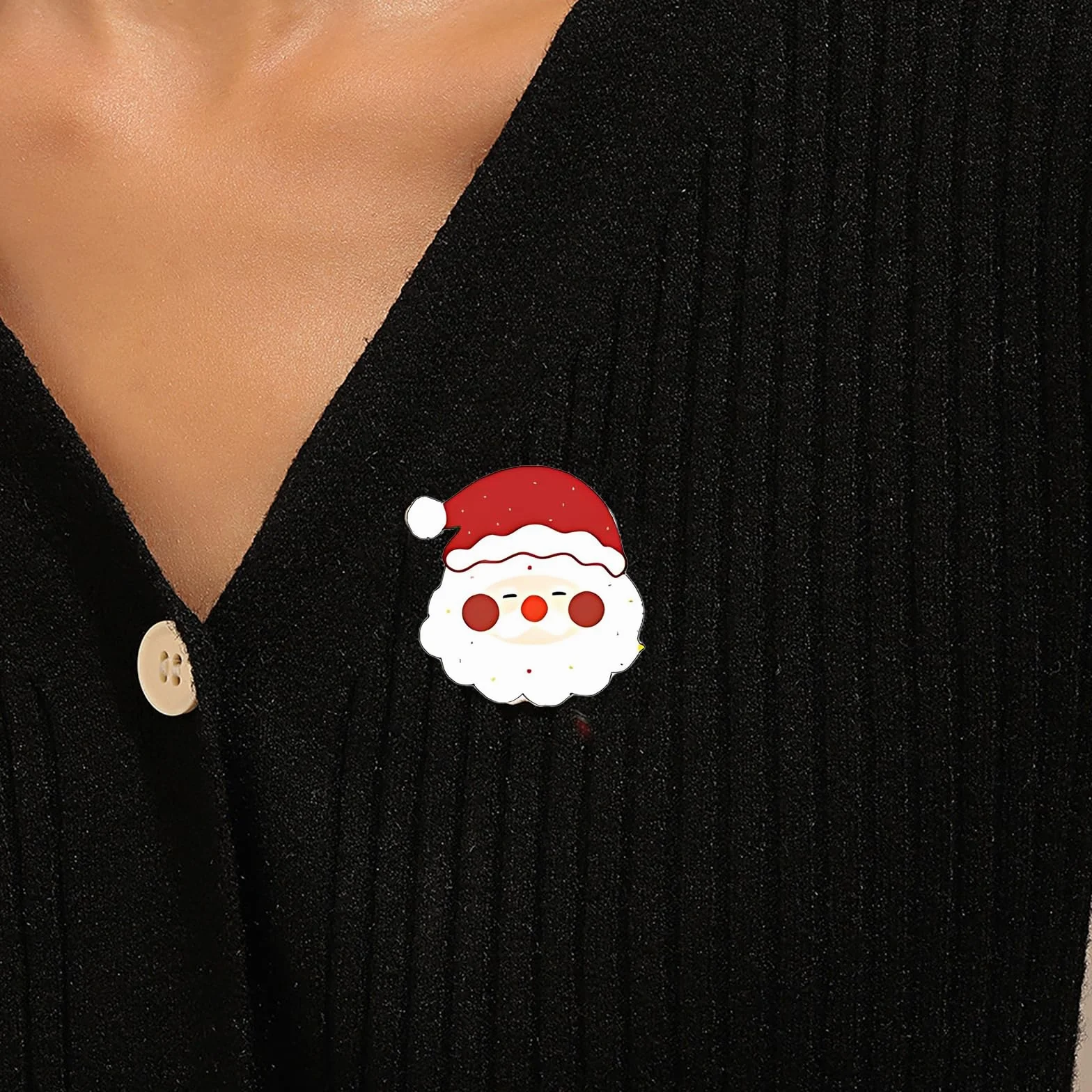 Juego de Broches Navidad Ciervos Árbol 30 Piezas Broches Insignia Pines Solapa
