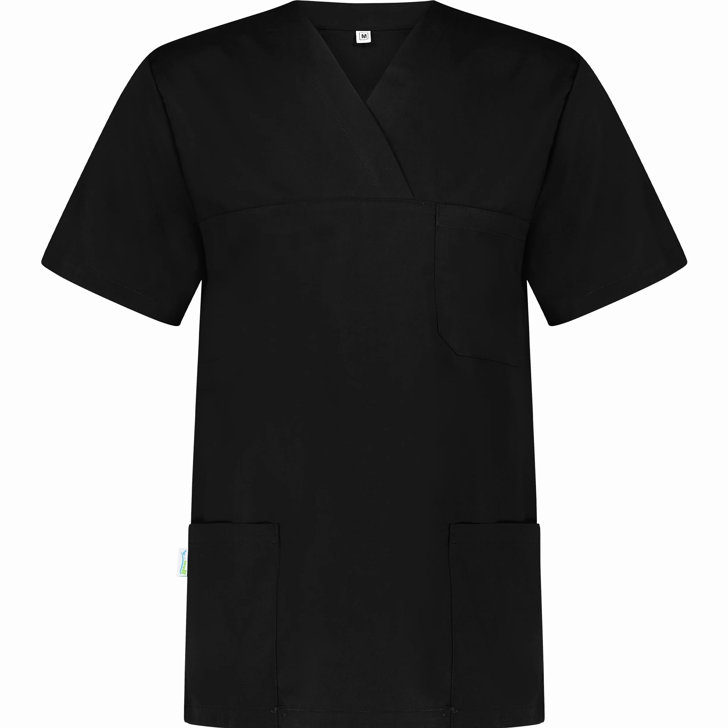 B-well ANGEL Unisex Casaca Sanitaria Cuello V Manga Corta Uniforme