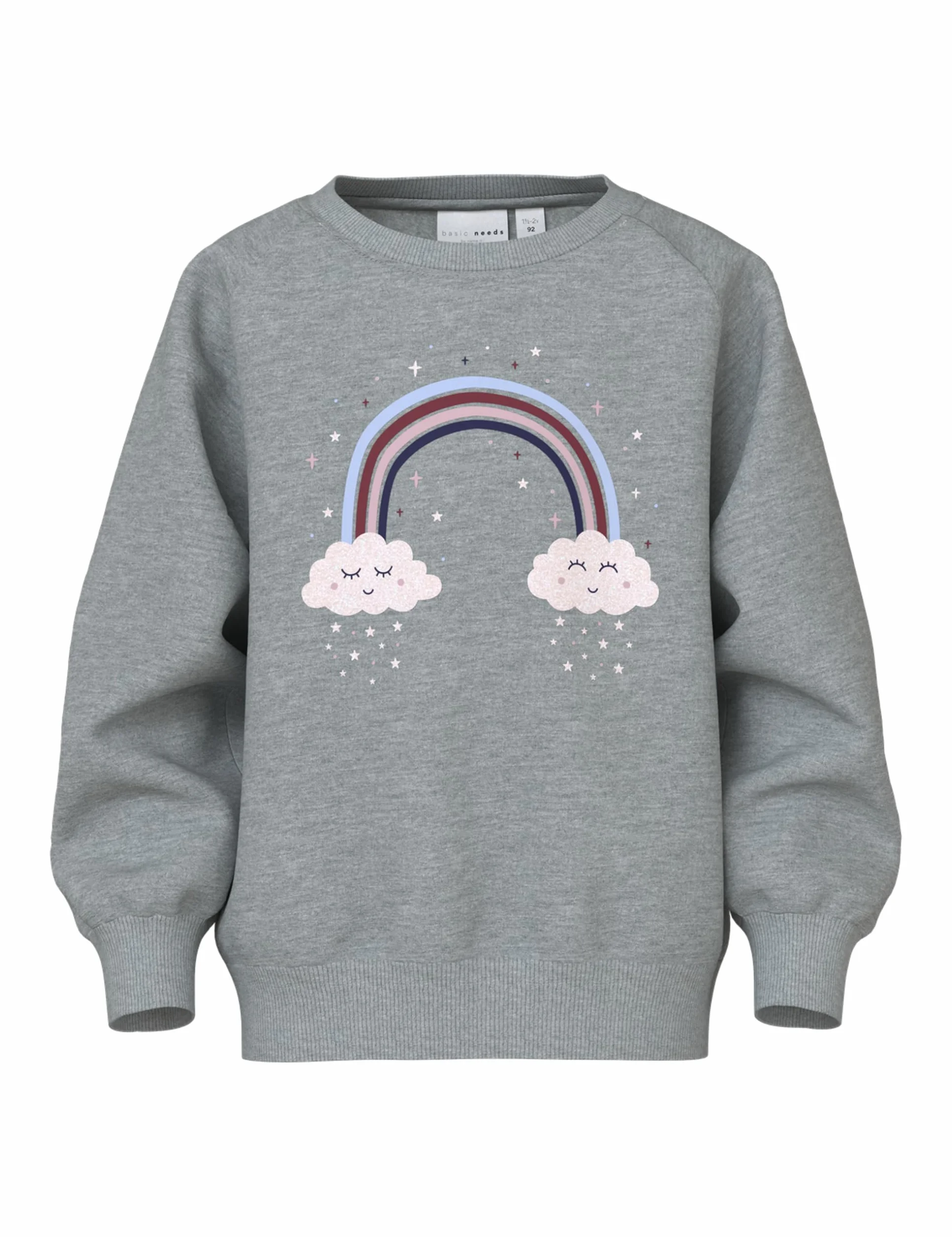 NAME IT Nmfvenus LS Nreg Sweat BRU Niñas Pack de 1
