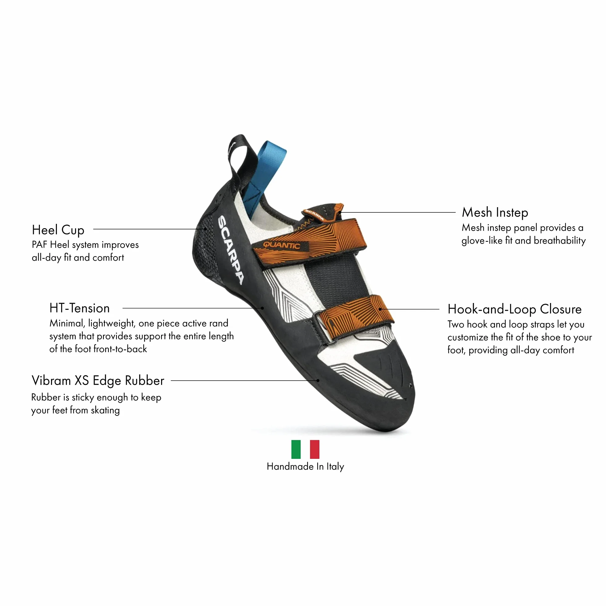 Scarpa Quantic FKS Zapatillas de Escalada Unisex Adulto