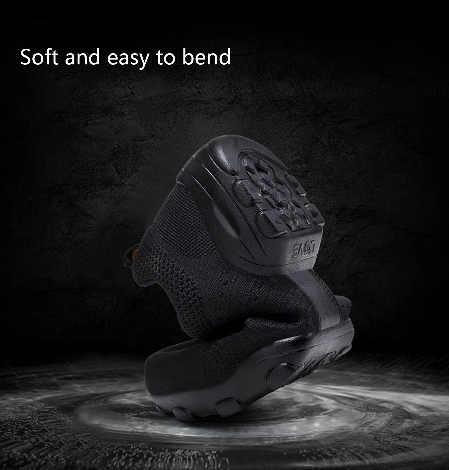 Zapatos De Baile para Hombres, Suave Malla Tejido, Cuatro Temporadas, 40 Negro