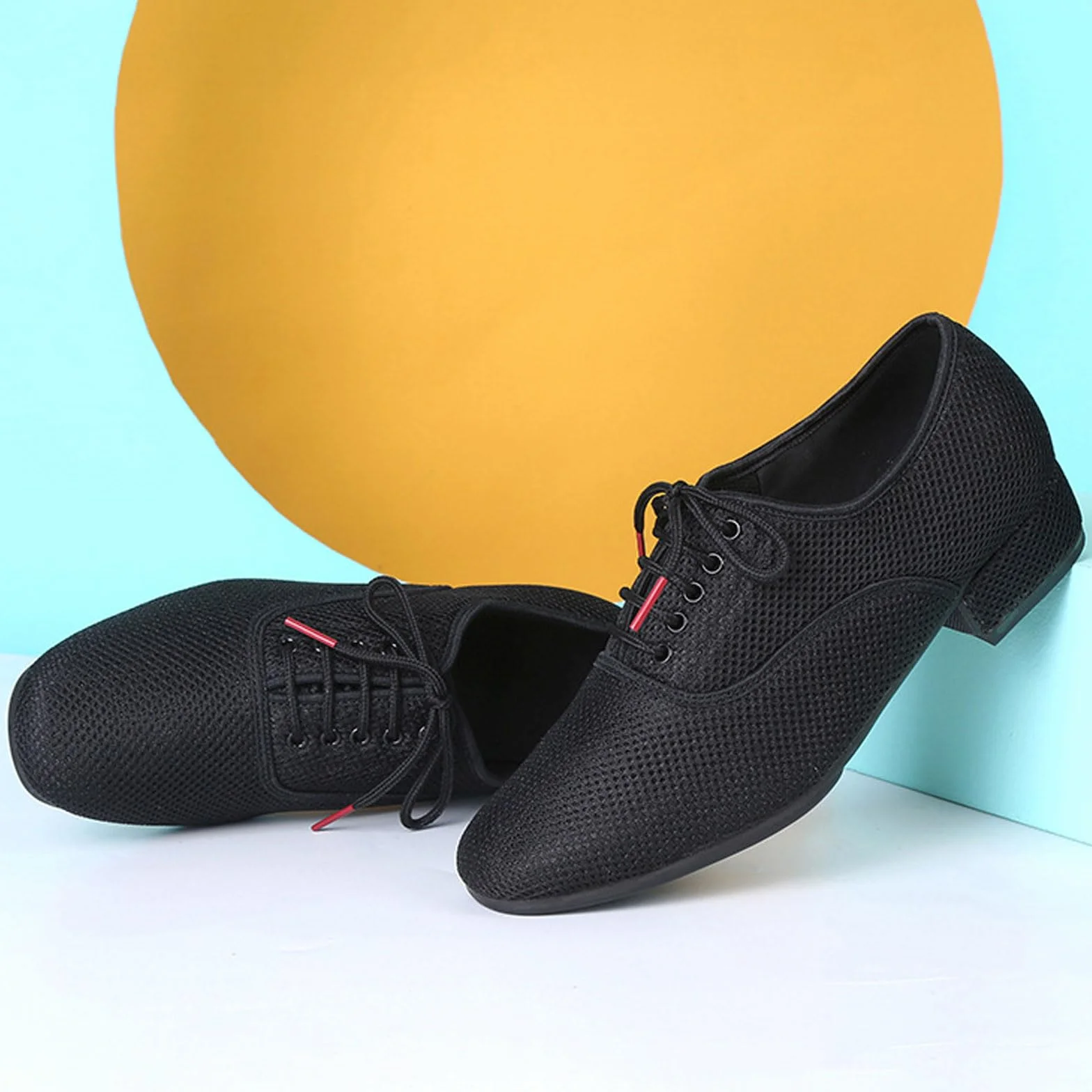 Zapatos de Baile Latino para Hombre con Cordones, Clásicos Modernos