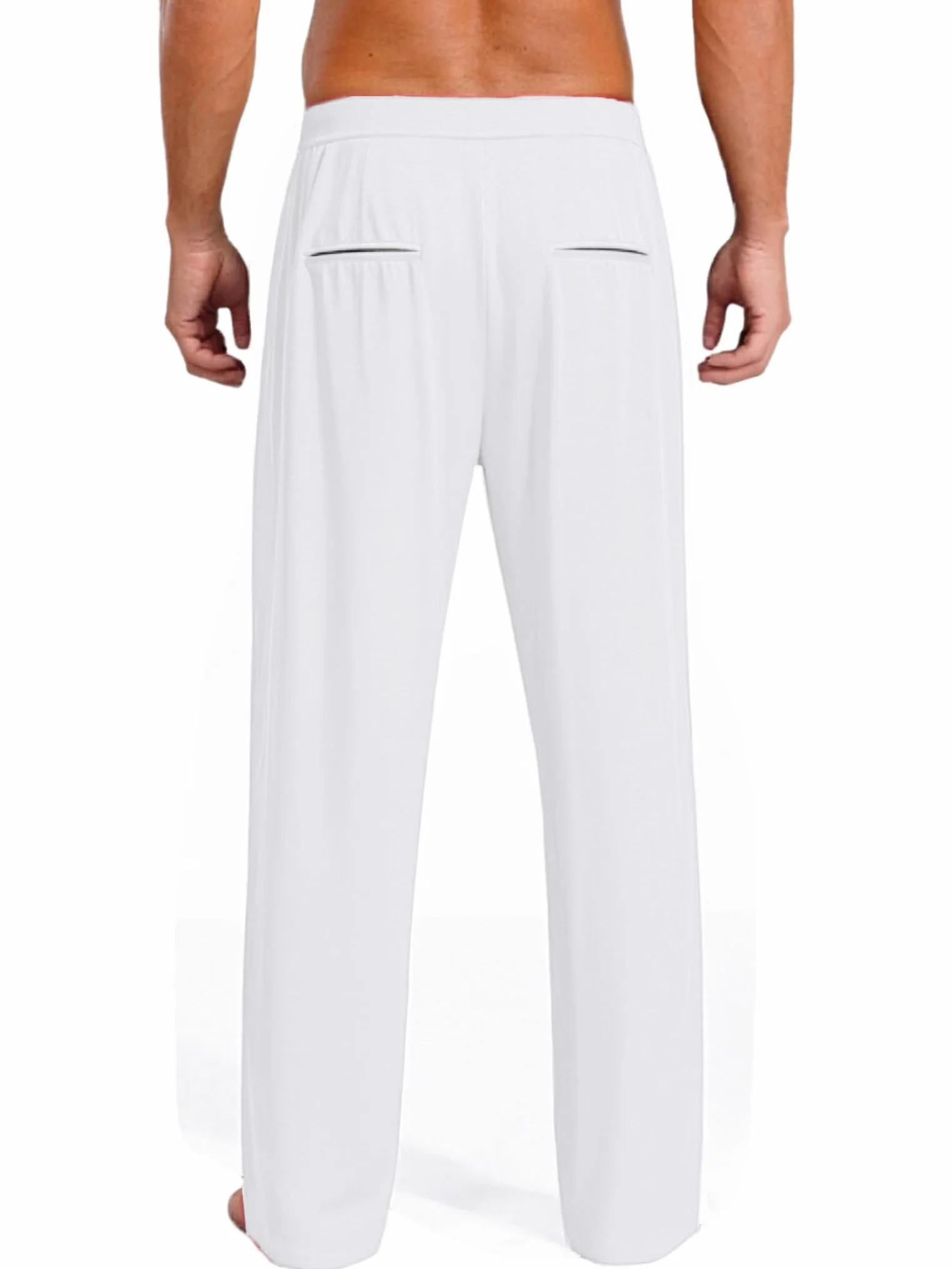Pantalones de baile hombre salsa tango chacha traje salón entrenamiento