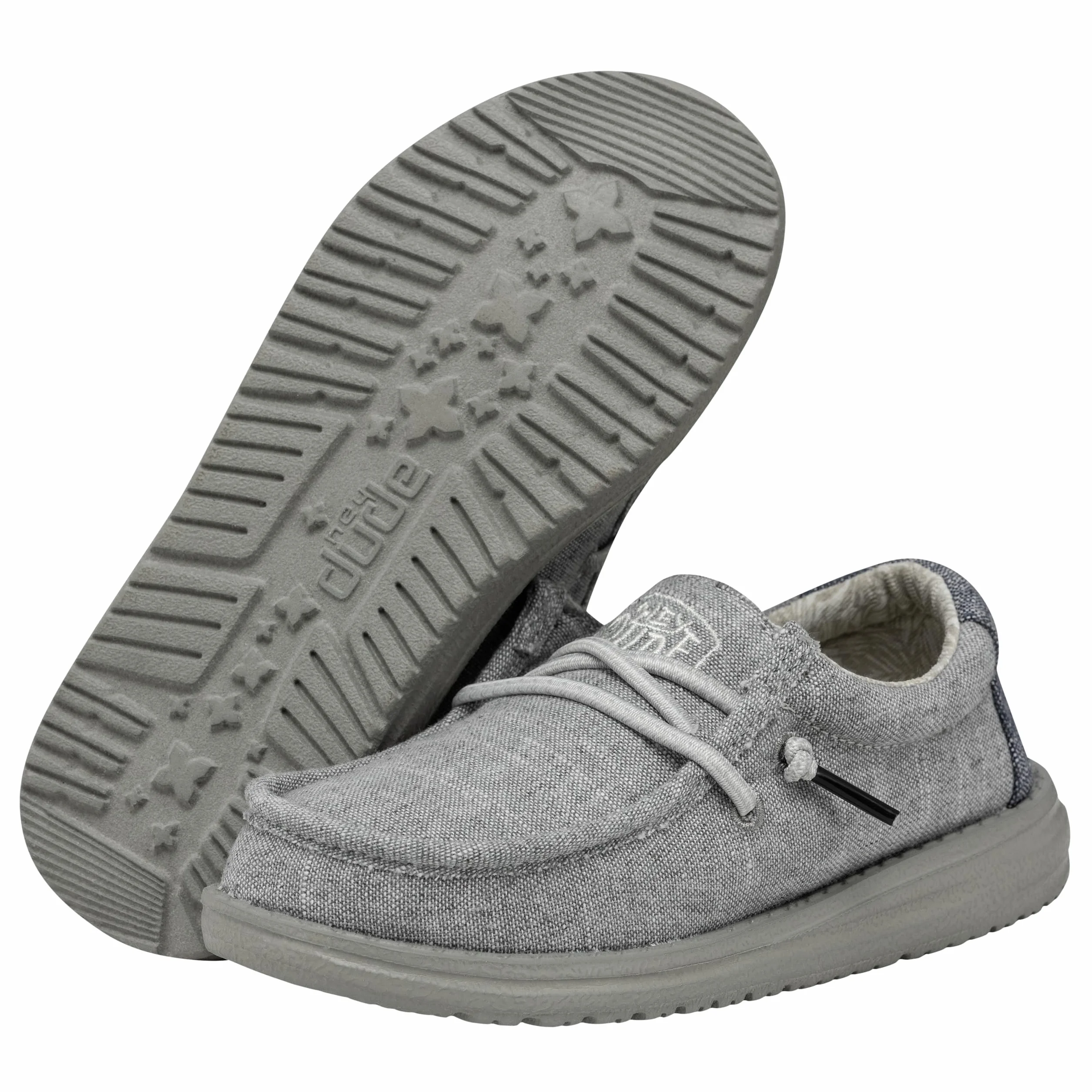 HEYDUDE Wally Youth Moc Toe Shoes Niños