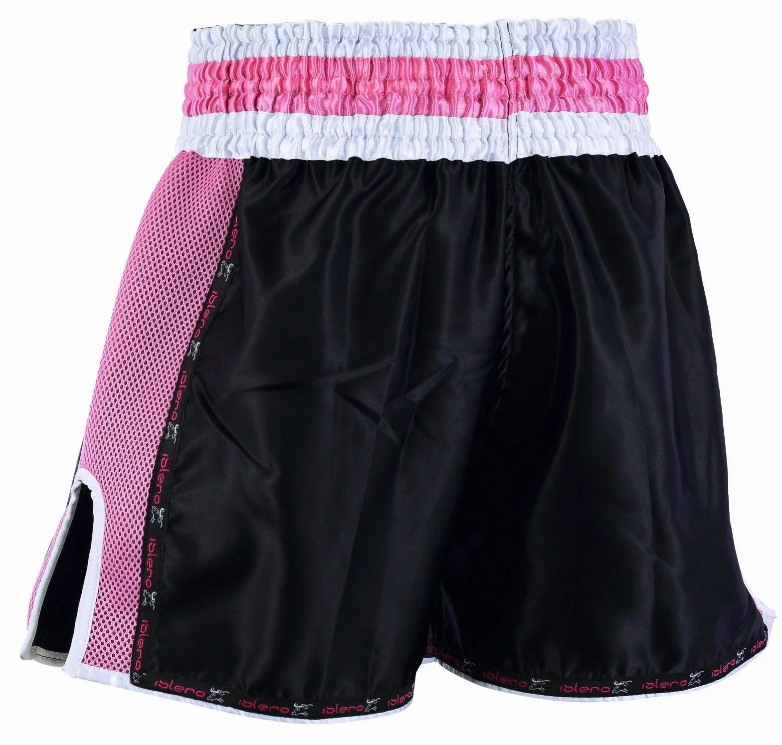 Islero Pantalones Cortos de Muay Thai Mujer Rosa