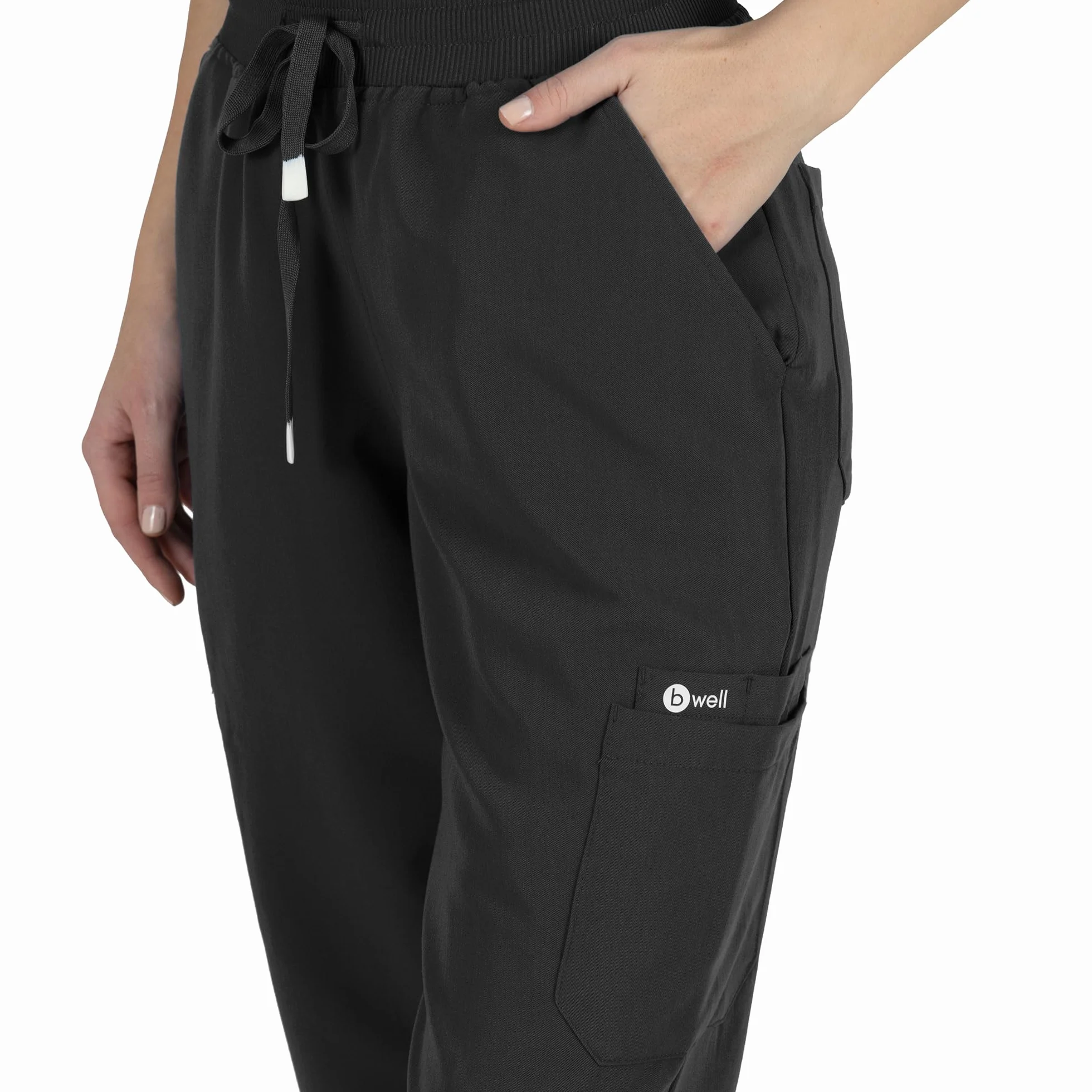 B-well Mauri Pantalón Sanitario Mujer Half-Jogger Uniformes Sanitarios con Elastano