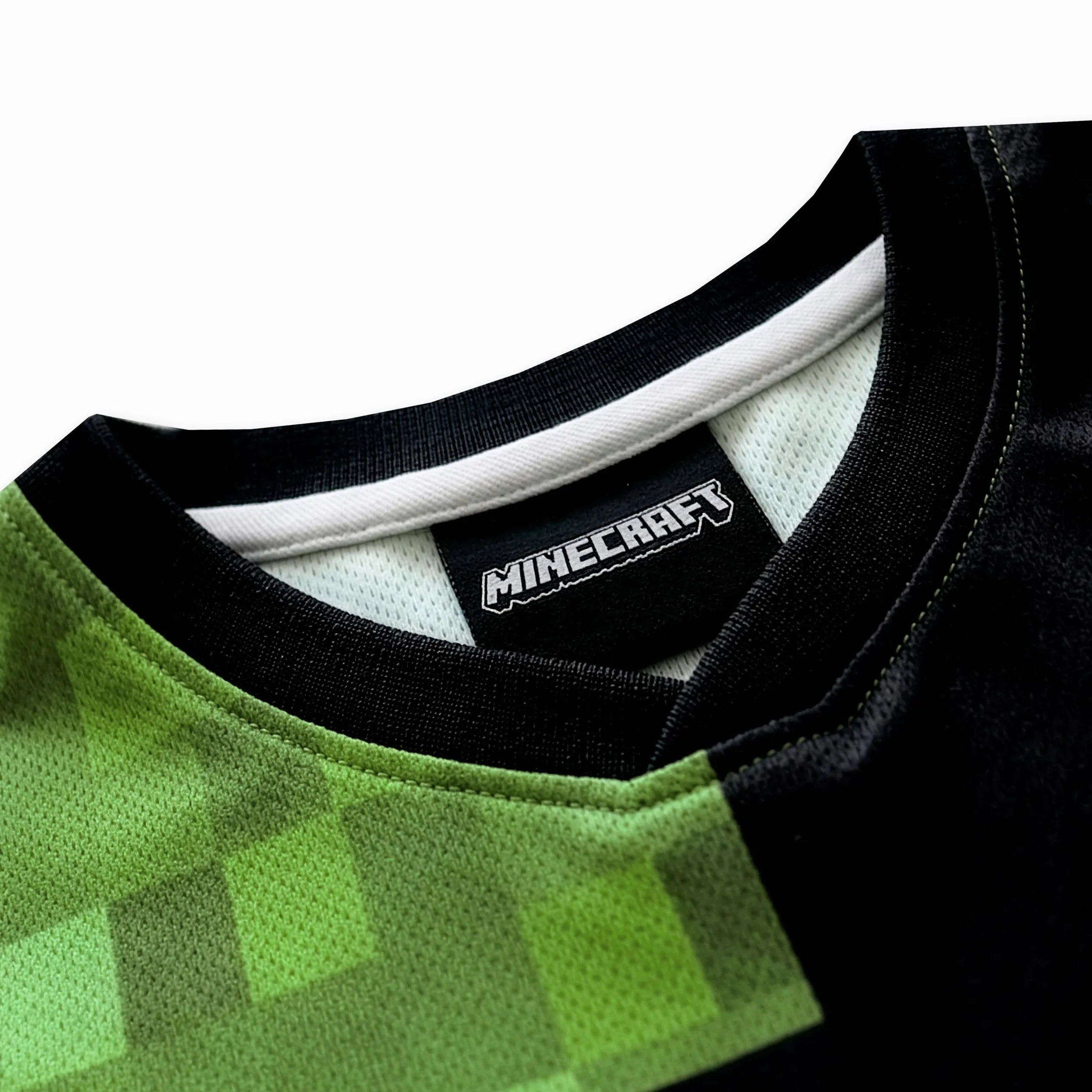 Minecraft Camiseta Fútbol Oversize Niño Creeper Ropa