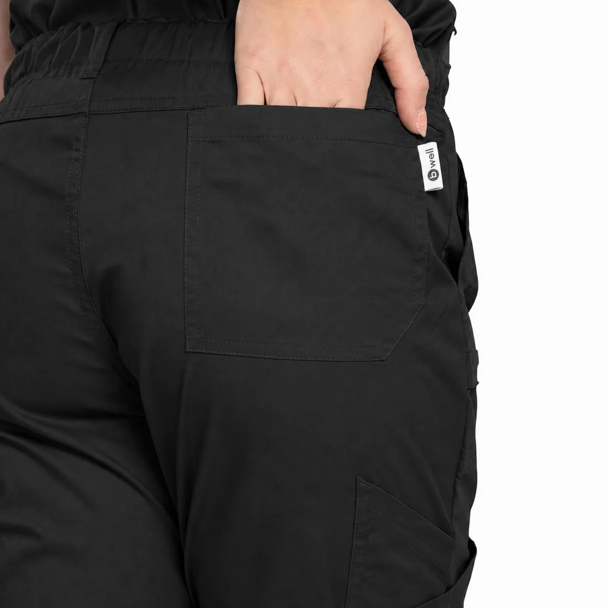 B-well Dante Pantalón Sanitario Mujer 5 Bolsillos Cintura elástica