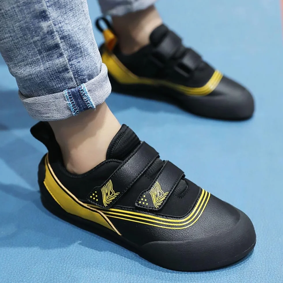 Zapatos de escalada para hombre, mujer y niños, ligeros, antideslizantes, interiores y exteriores