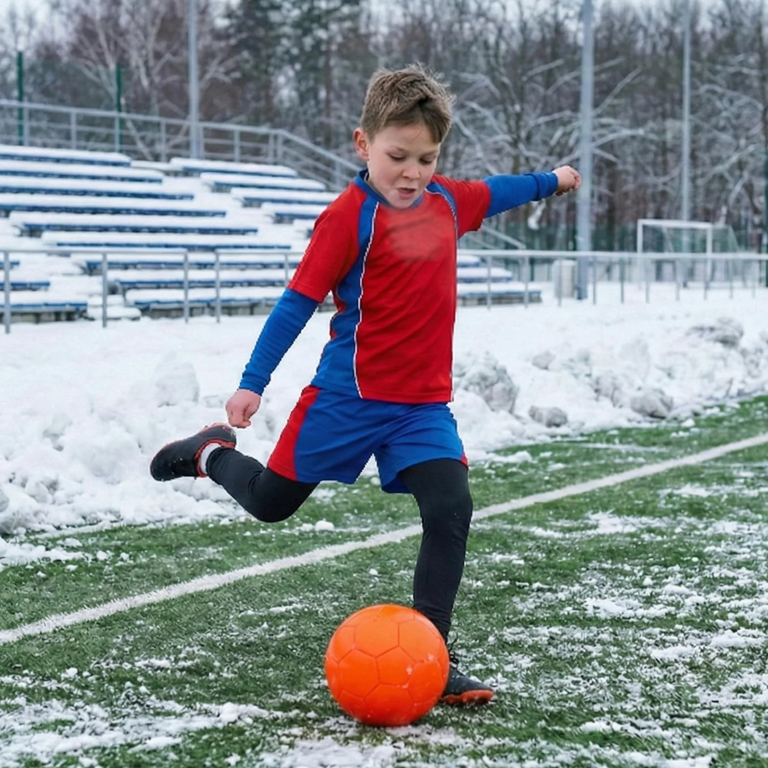 NuCamper Leggings Térmicos para Niños de Invierno, Pantalones de Compresión para Niños Tights Legging Mallas de Compresión de Secado Rápido Ropa Interior para Correr Fútbol Atlético y Baloncestom