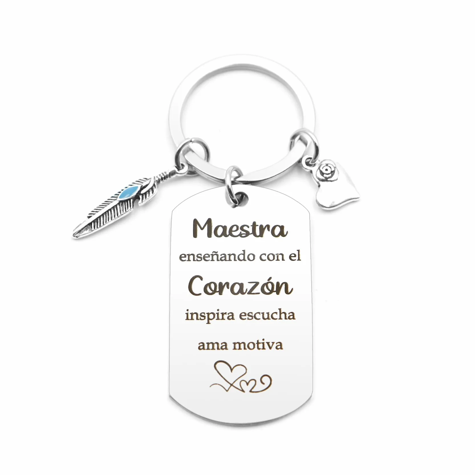 Llavero Regalo para Profesora Maestra Original Fin de Curso Cumpleaños