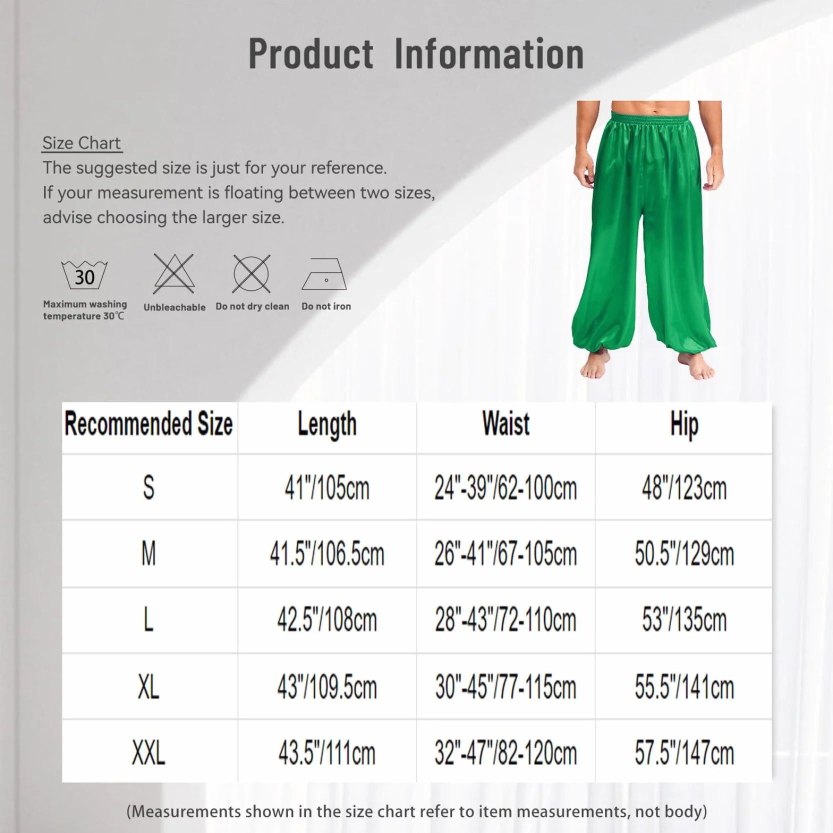 Pantalones De Harén Para Hombres Disfraz De Príncipe Árabe Satén Holgados