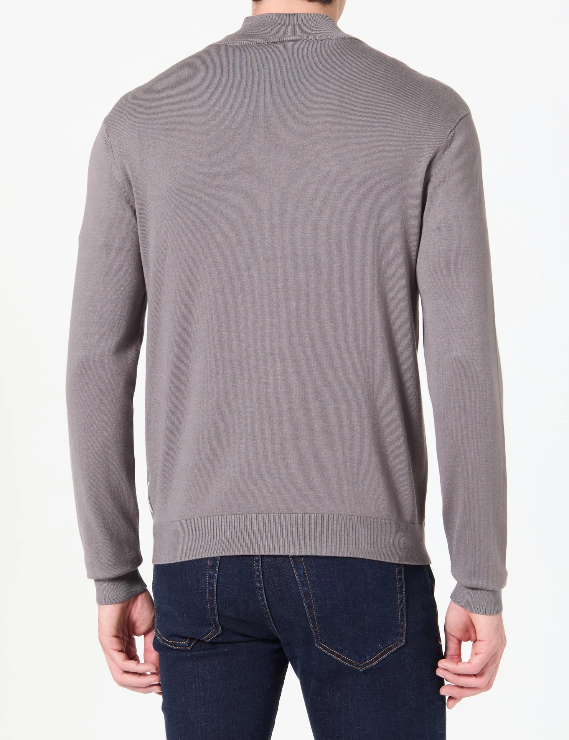 Armani Exchange Essential Long Sleeve Zip Closure Jersey Cardigan Hombre