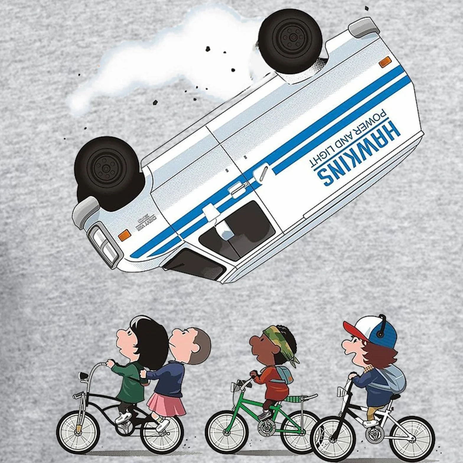 Sudadera Eleven D&D Friends Don't Lie NIÑOS NIÑAS Fan Tee