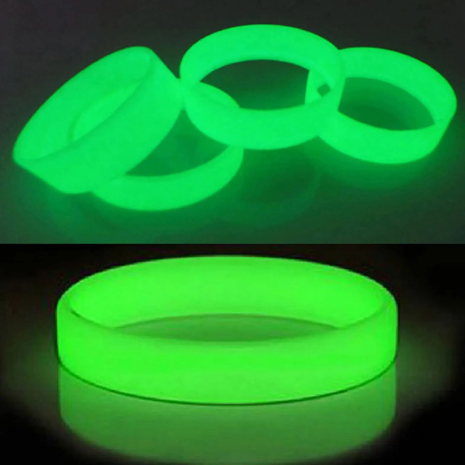 Pulseras de goma personalizables para eventos, motivación, recaudación de fondos, identificación niños