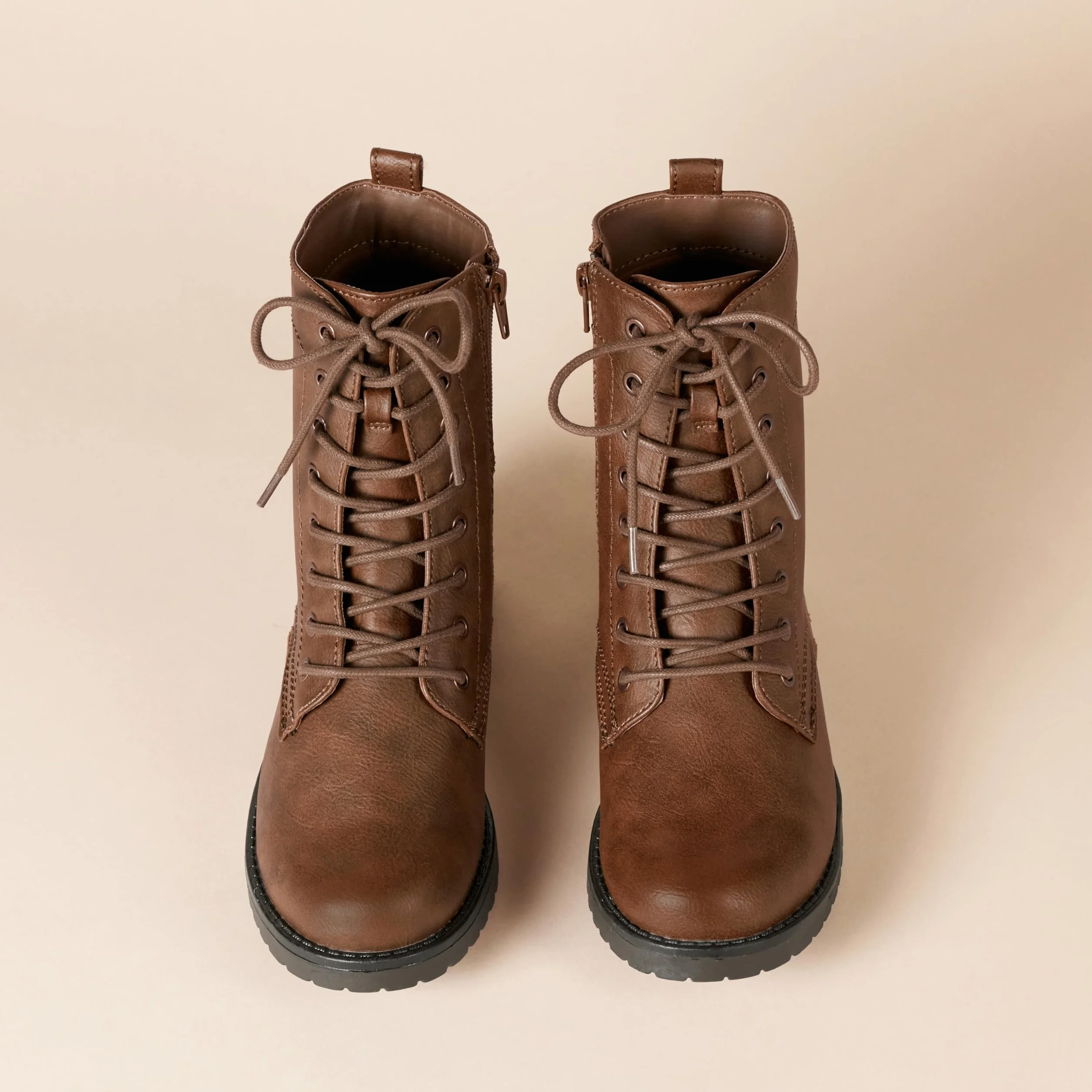 Amazon Essentials Botas de Combate Mujer Cordones