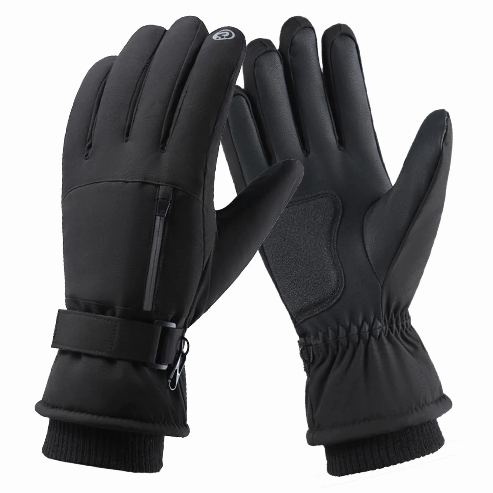 Guantes Invierno Impermeable Pantalla Táctil para Frio Ciclismo Running Esqui Snowboard Moto Calefactables