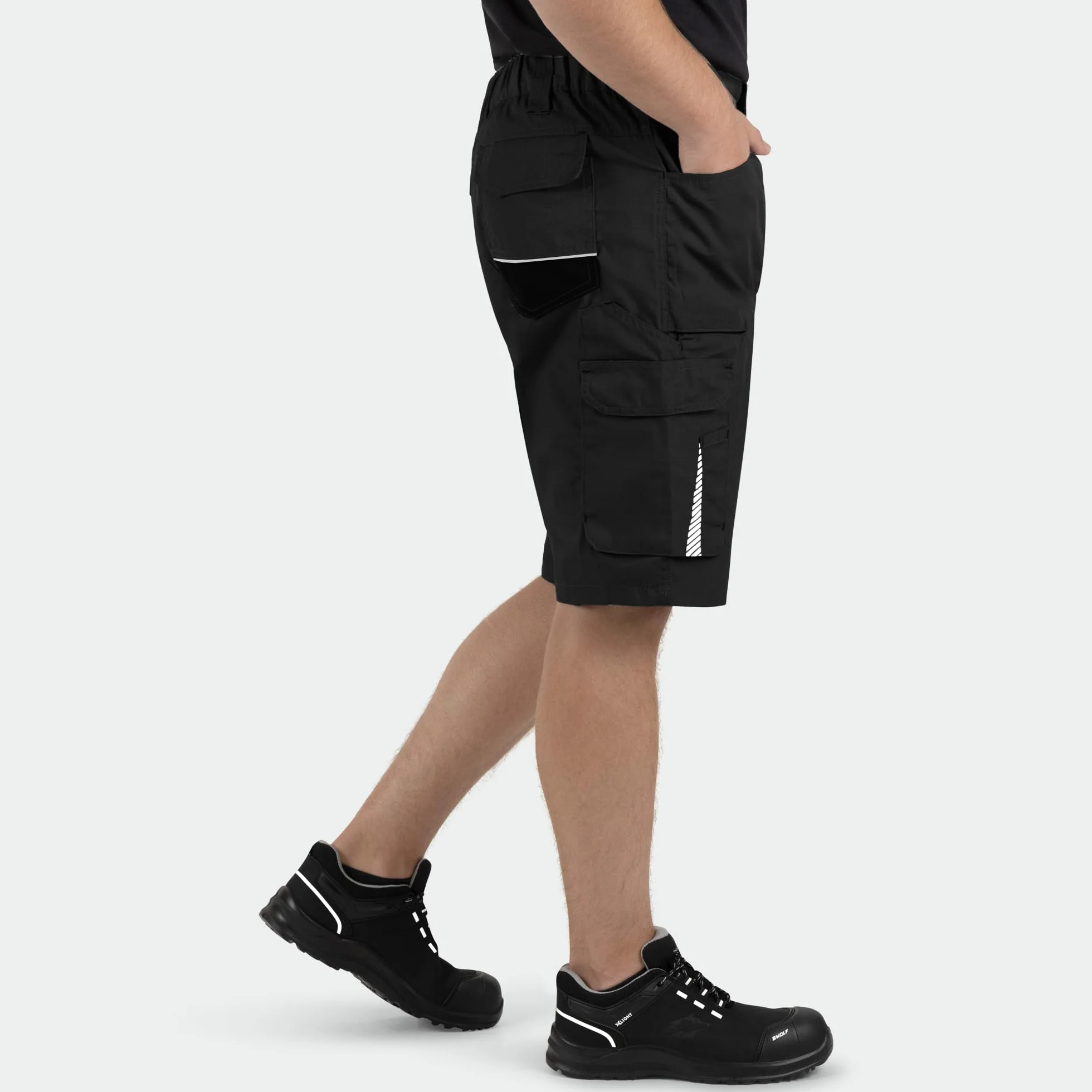 BWOLF Pantalones de trabajo Ripstop hombre con muchos bolsillos