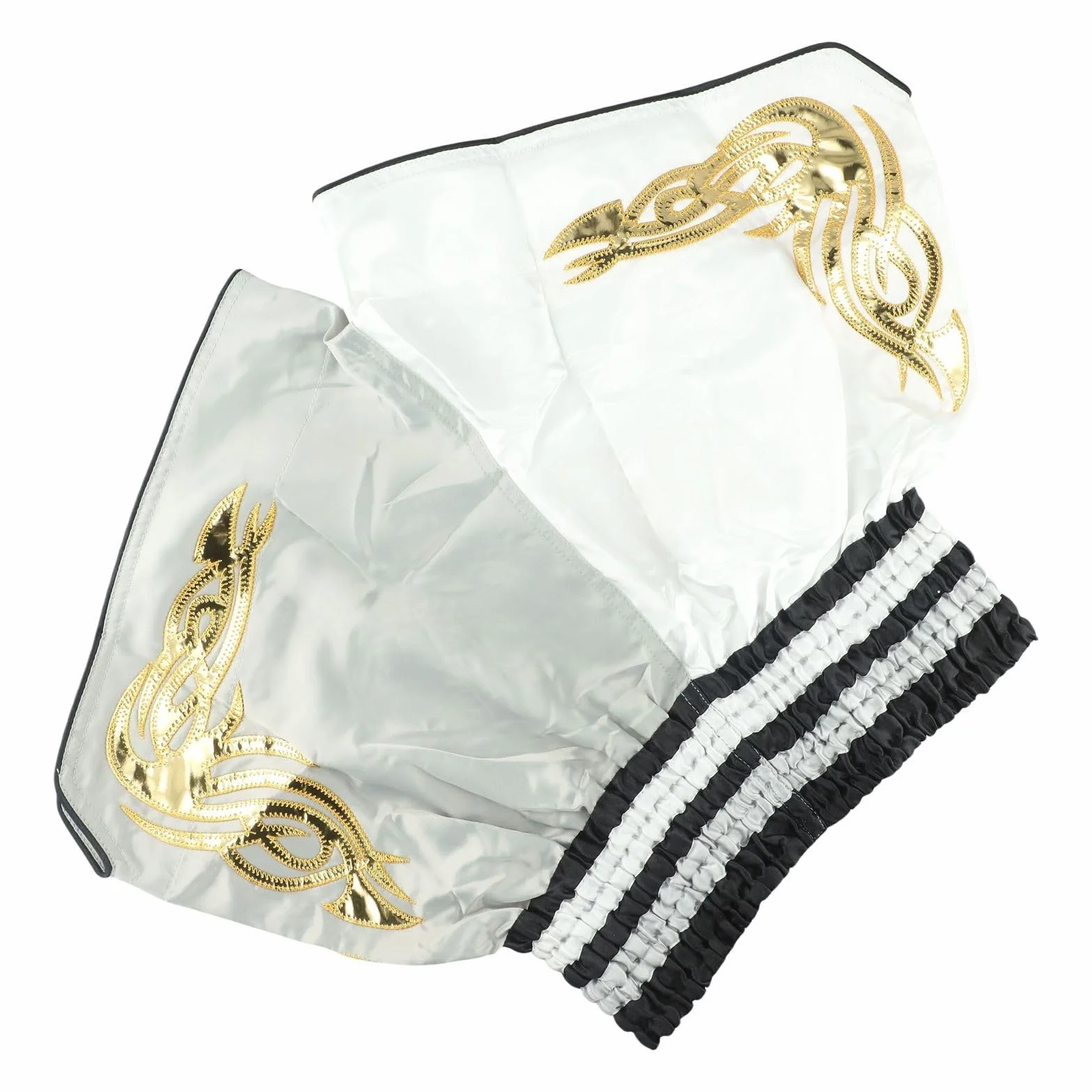 Pantalones cortos de Muay Thai para niños y adultos transpirables con cintura elástica