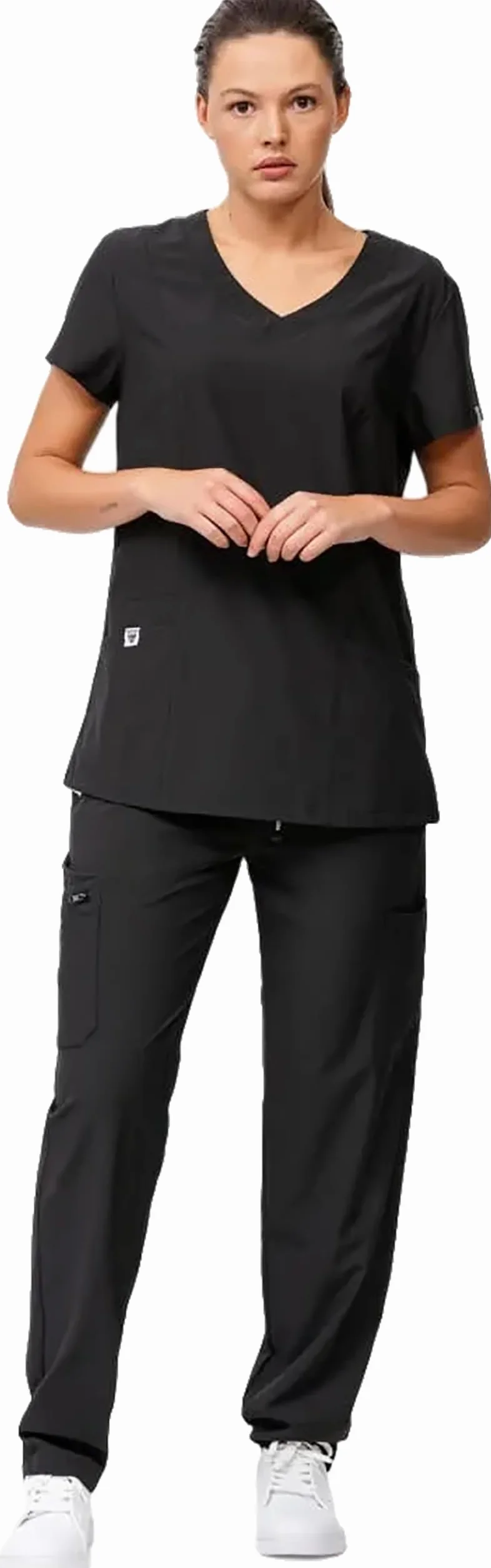 Pantalón Sanitario Mujer y Hombre Pijama elástico Slim FIT Médico Enfermera Dentista Estética Veterinaria Unisex