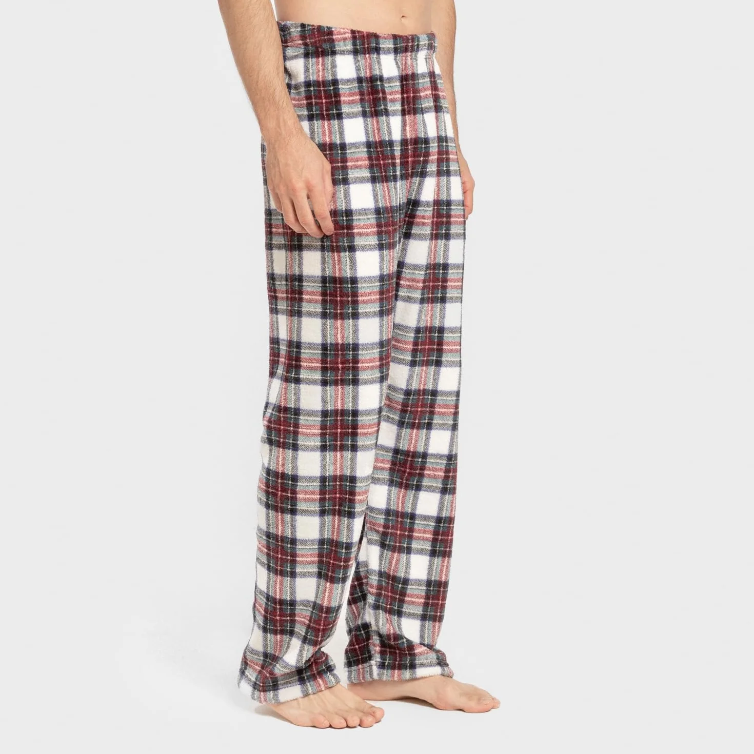 TRAMAS+ Pijama Hombre Invierno Coralina Manga Larga Polar Pantalón Largo Conjunto Cómodo Calentito