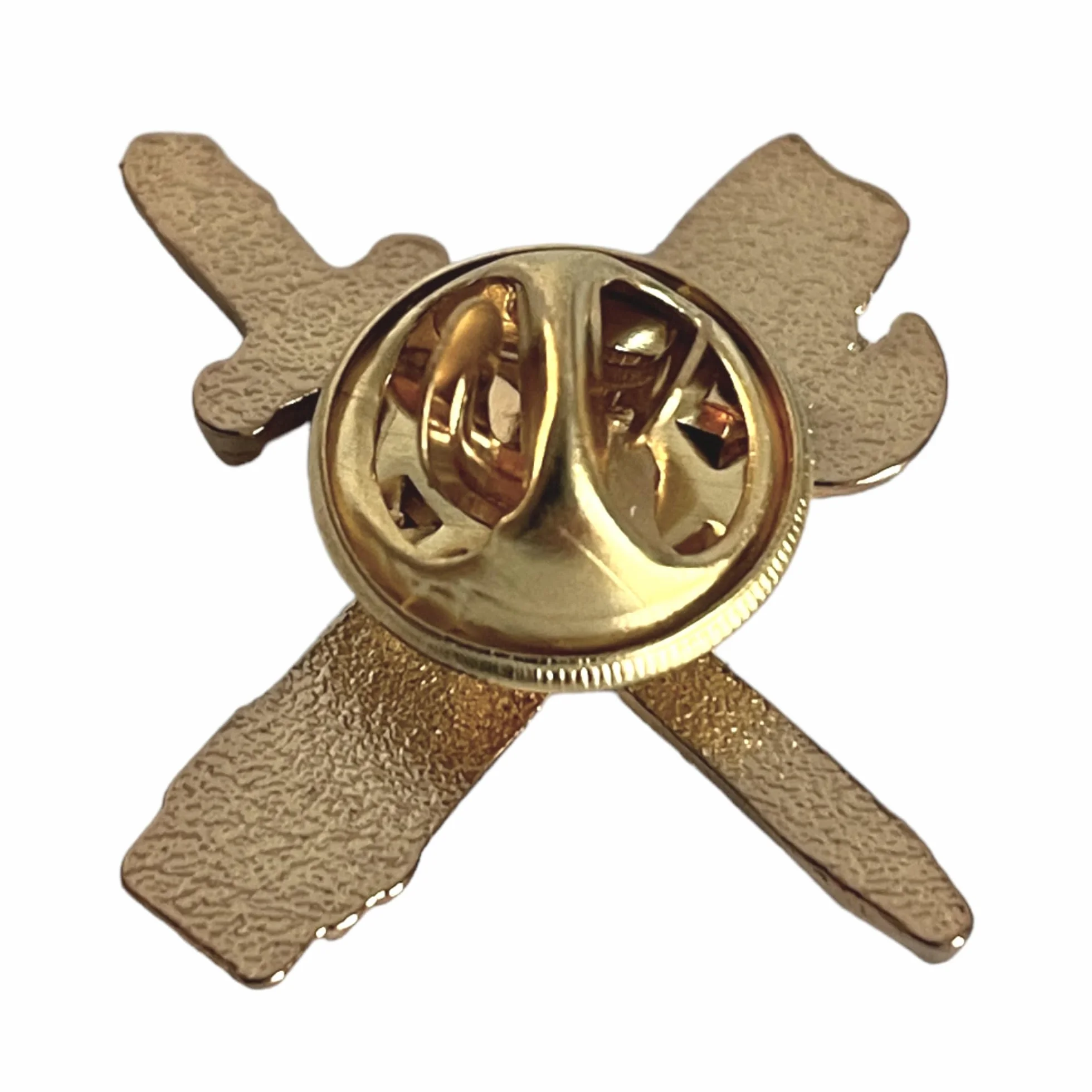 Pin emblema Guardia Civil España aleación zamak baño eléctrico dorado 1.9x1.7 cm colección
