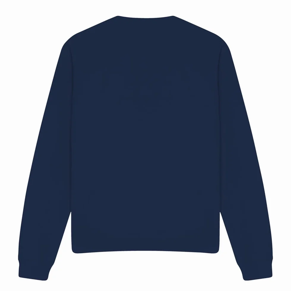Stranger Things Hellfire Neon Dice Sweatshirt Navy