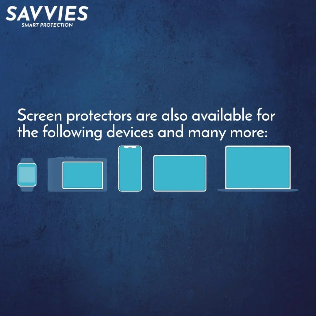 Savvies Protector Pantalla Casio W-800H-1AVES 6 Unidades Película Ultra Transparente