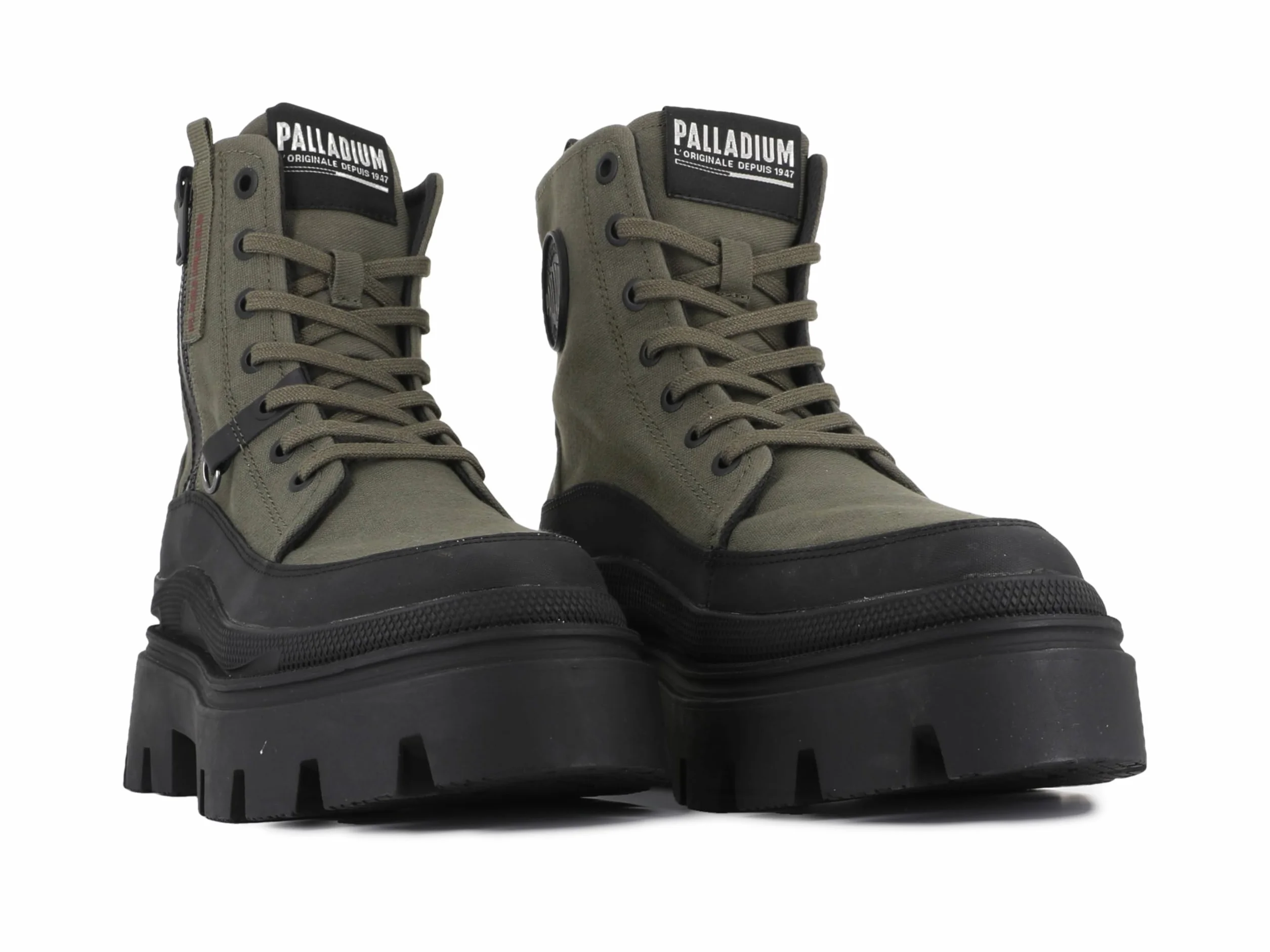 Palladium Pallasquad Zip TX, Botas Cortas al Tobillo Mujer