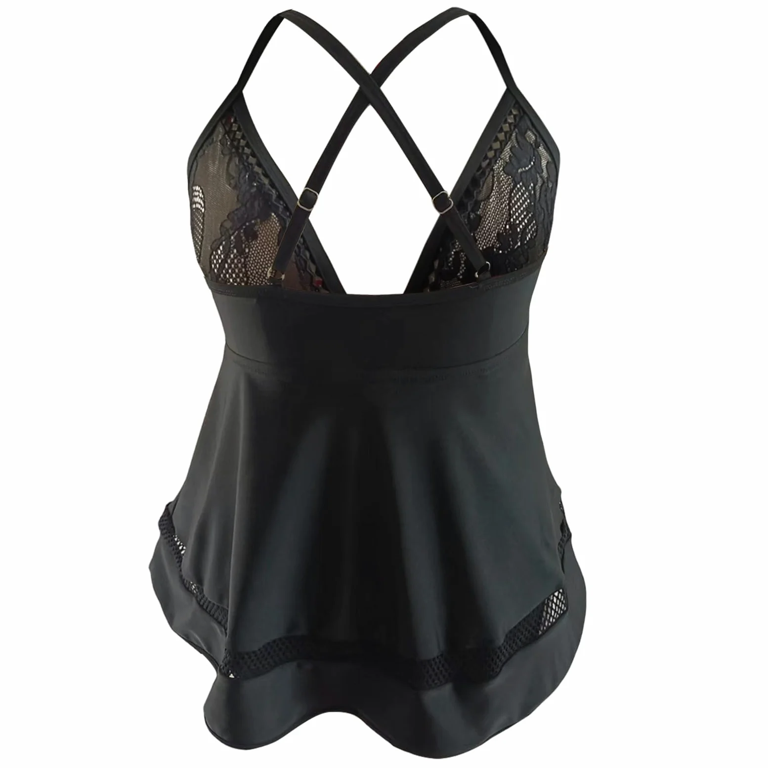 Bañadores Mujer Natacion - Traje de Baño Mujer Una Pieza Bañador Reductor Vientre Plano Trajes de Baño Cintura Alta Monokin Push Up Swimwear Moda Swimsuits
