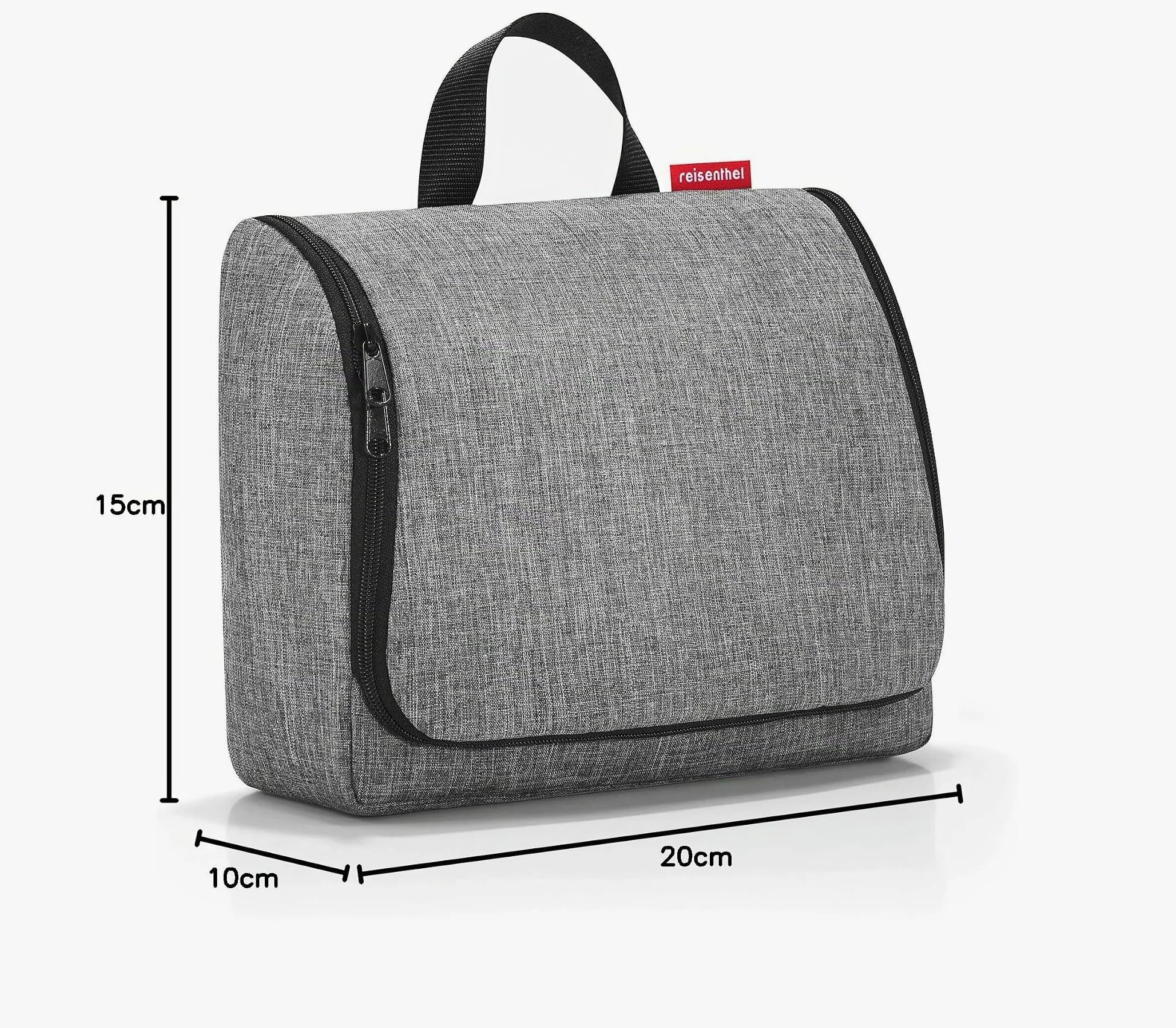 Reisenthel Colgar Xl (twist Silver, Accesorio De Viaje Neceser Unisex, Gris, Talla Única