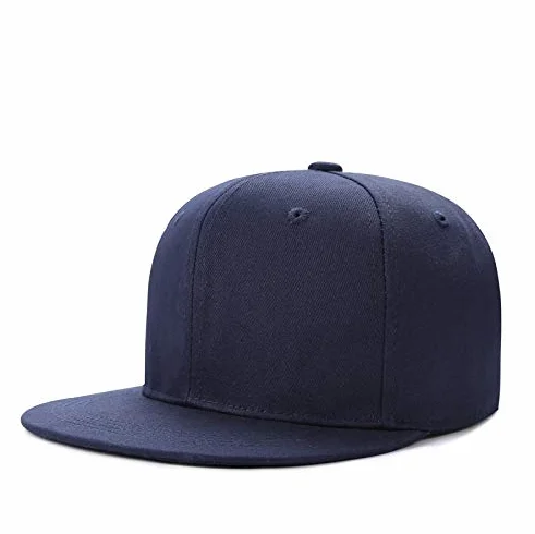 Boolavard Gorra Snapback Visera Plana Estructurada Color Liso Niños Pequeños
