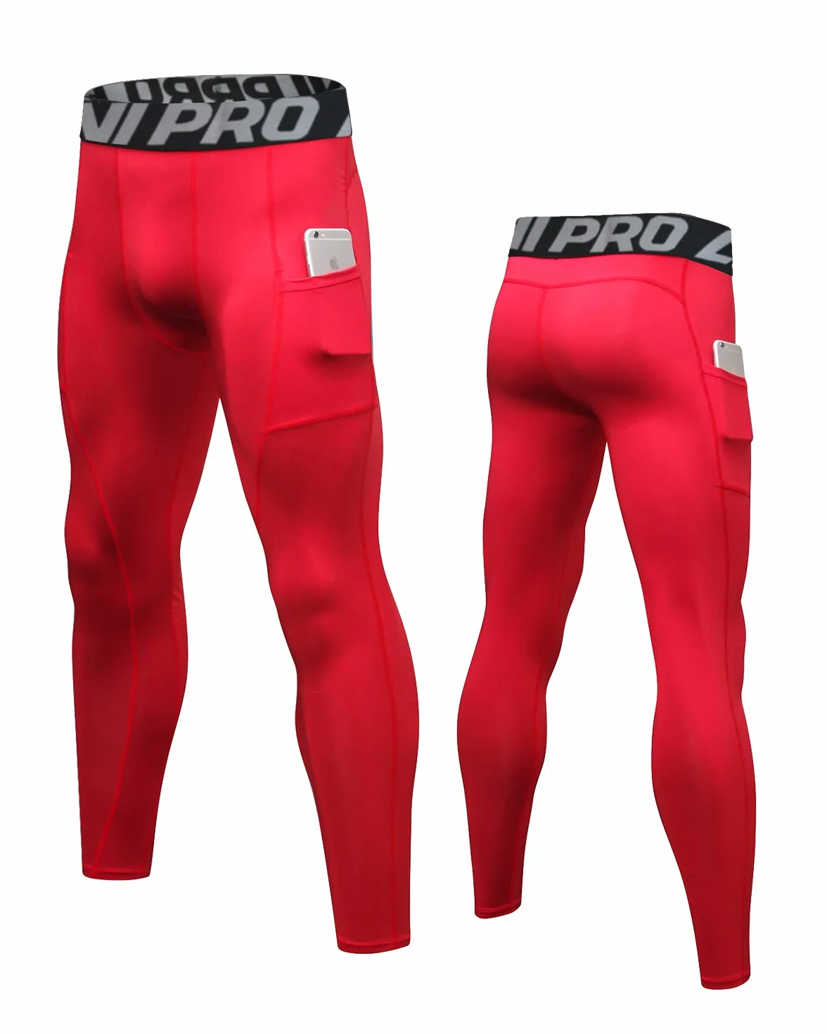 Leggings de Compresión para Hombre Running Fitness