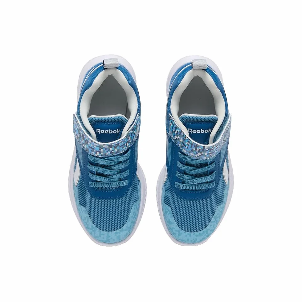 Reebok Rush Runner 5 Elastic Lace & Top Strap Zapatillas Unisex niños