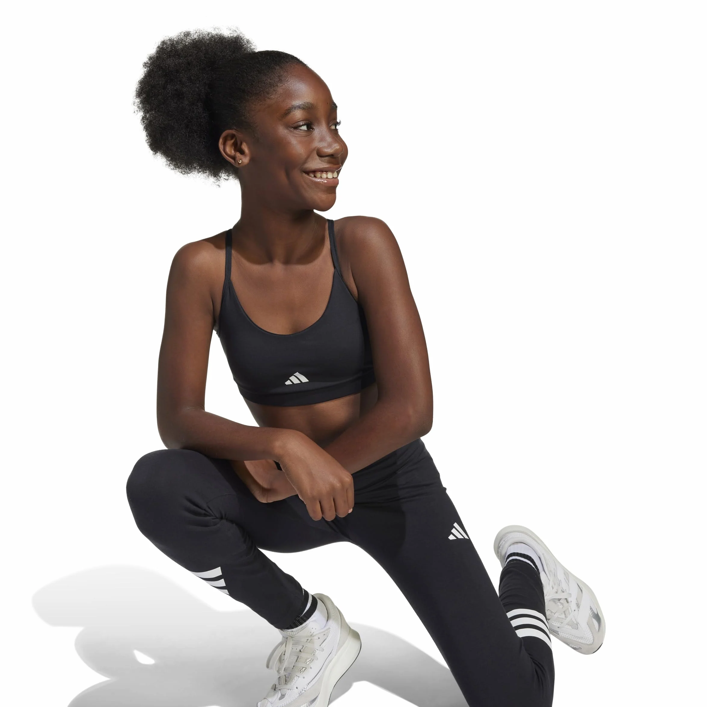 adidas Essentials Sujetador de Entrenamiento Impacto Medio para Niña
