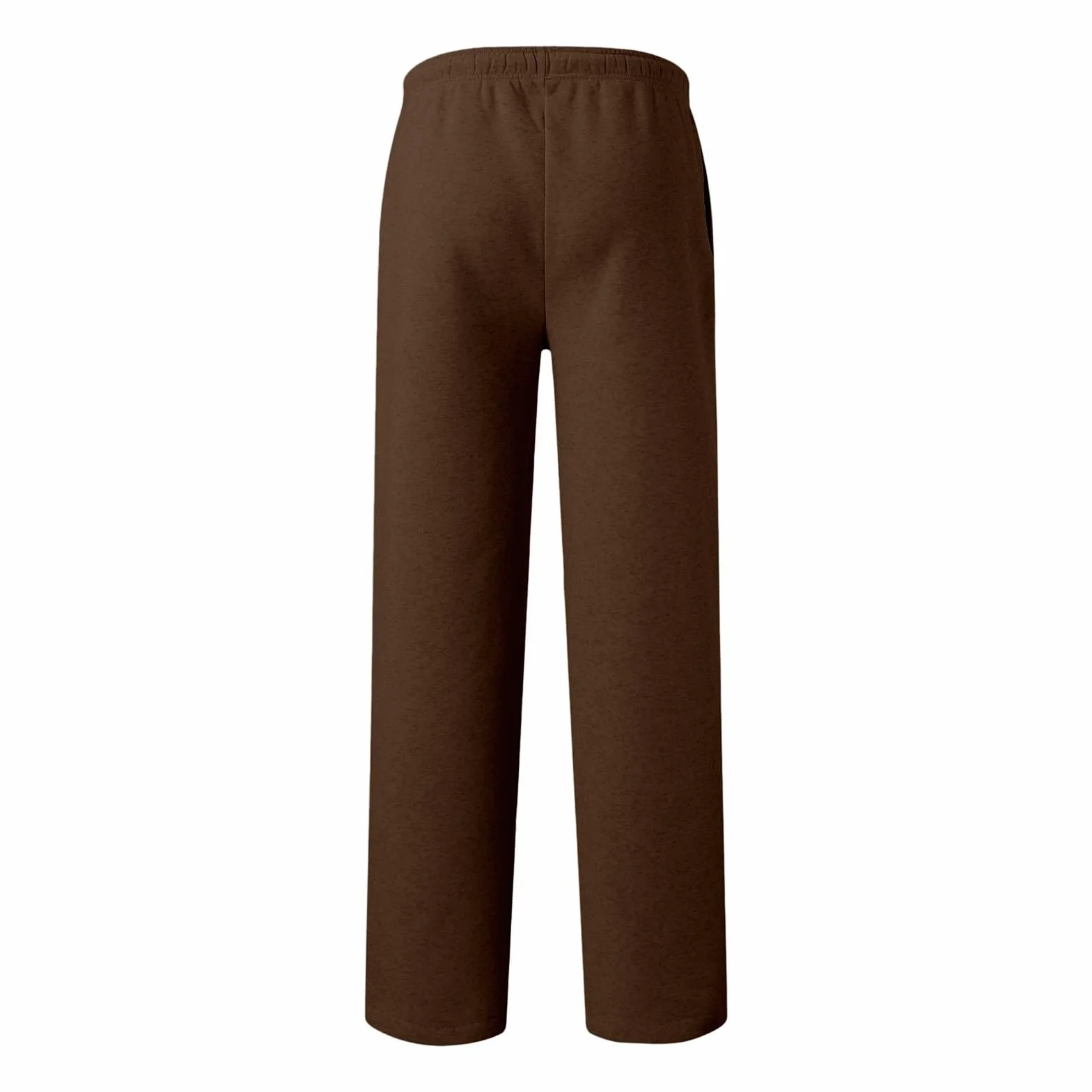 Pantalones de chándal para niños, cintura elástica, pierna ancha, ajuste holgado