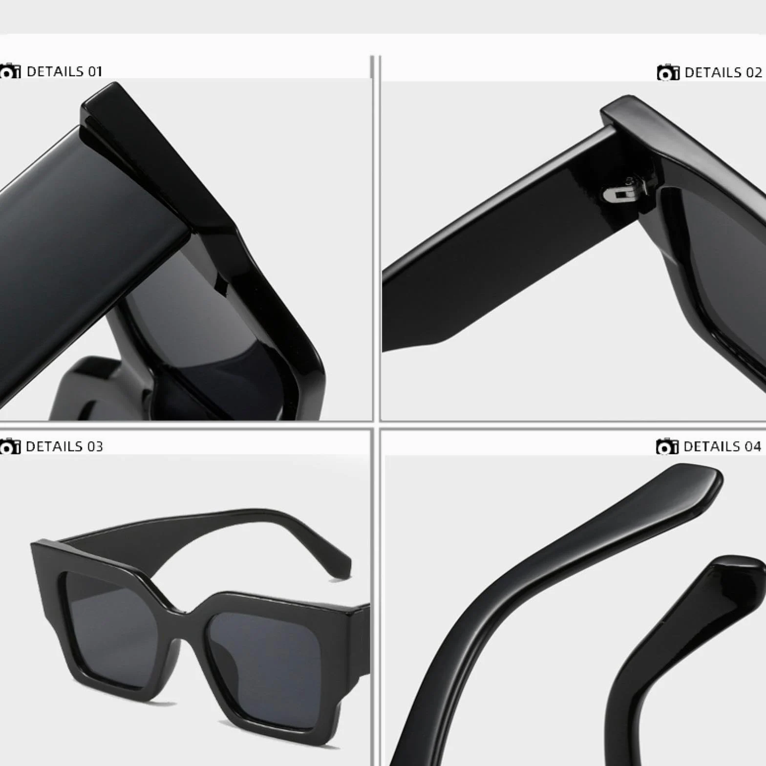 Gafas de sol multicolores de moda con protección UV400, gafas retro de moda para mujeres y hombres, estilo popular