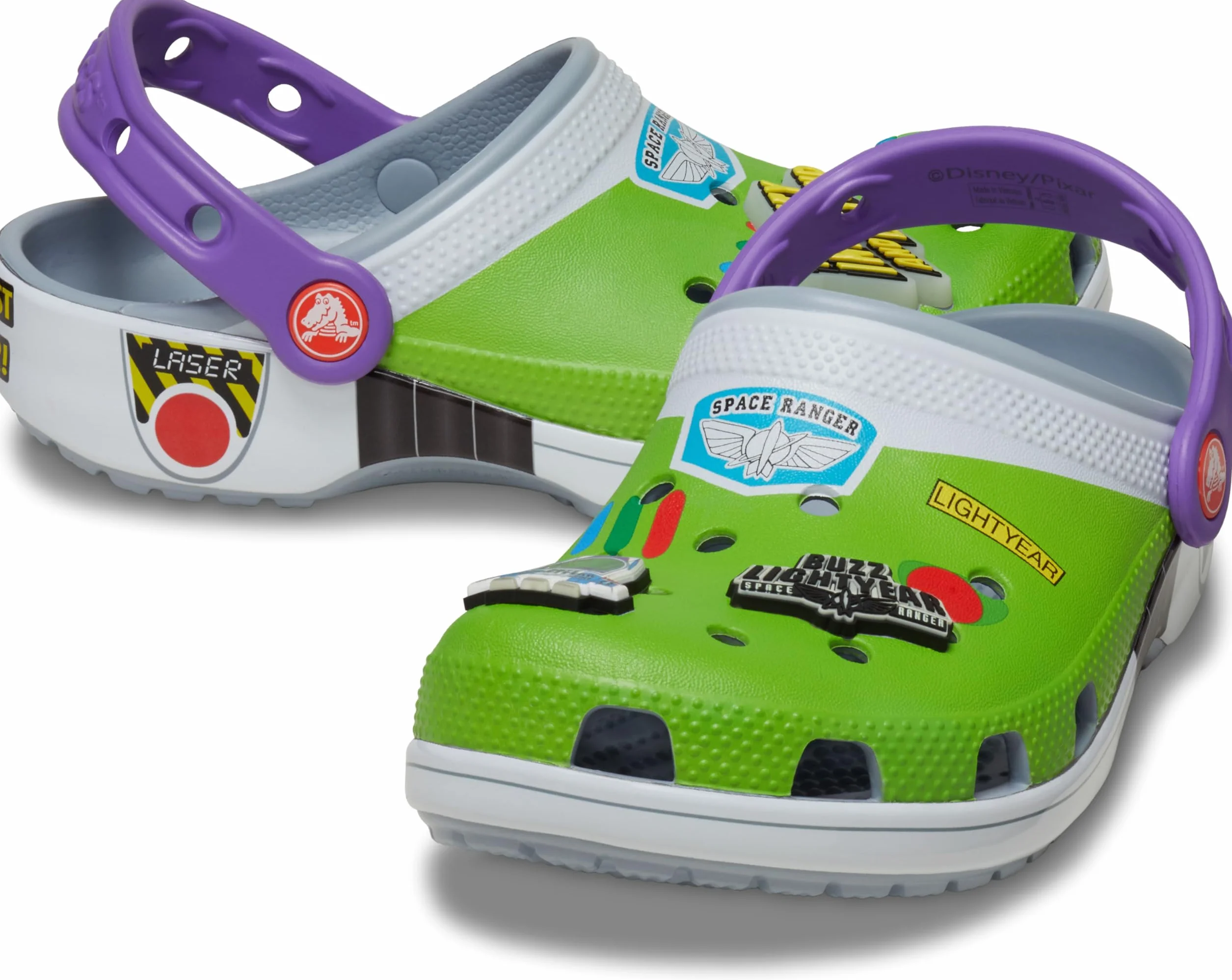 Crocs Toy Story Buzz Classic Clog Blu Gry Unisex niños