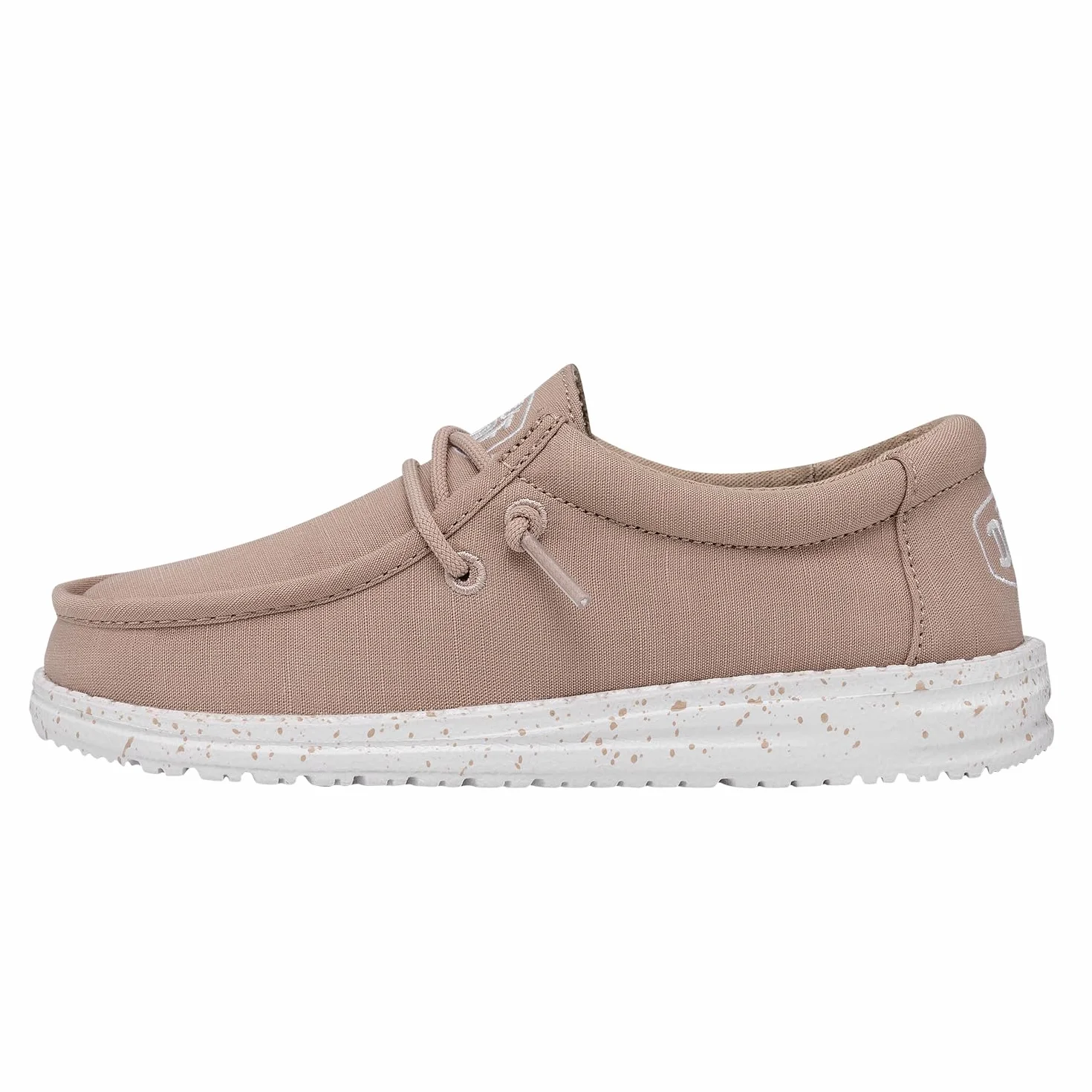 HEYDUDE Wally Youth Slub Lona Moc Toe Shoes