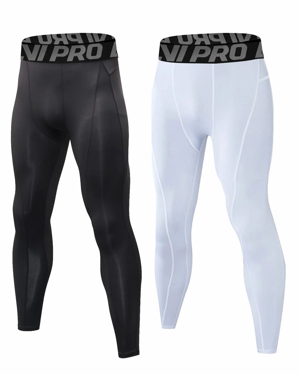 2 Pack Pantalones Deportivos de Entrenamiento para Hombre Running Leggings