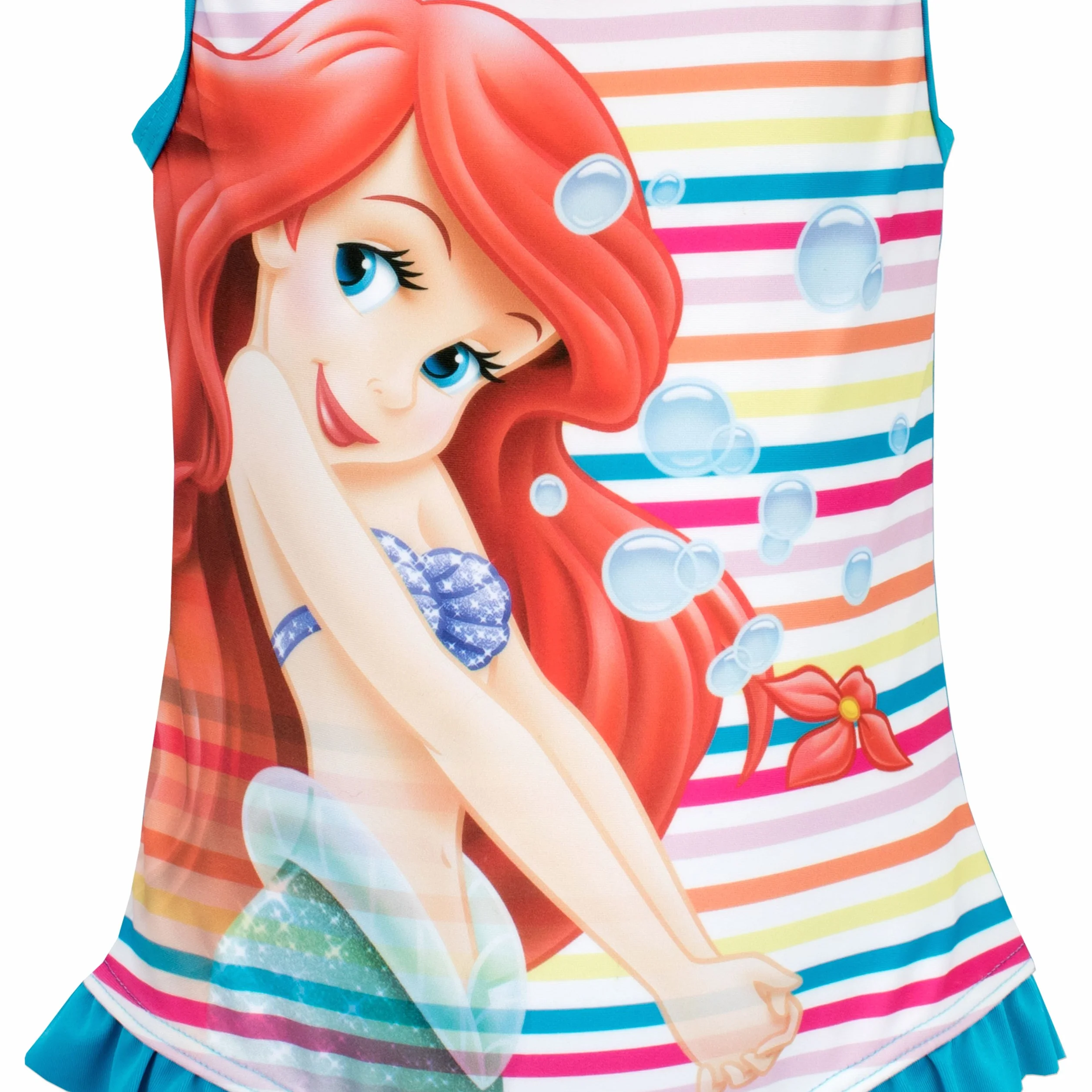 Disney Bañador De Sirena La Sirenita Traje De Baño para Niña 2-10 Años