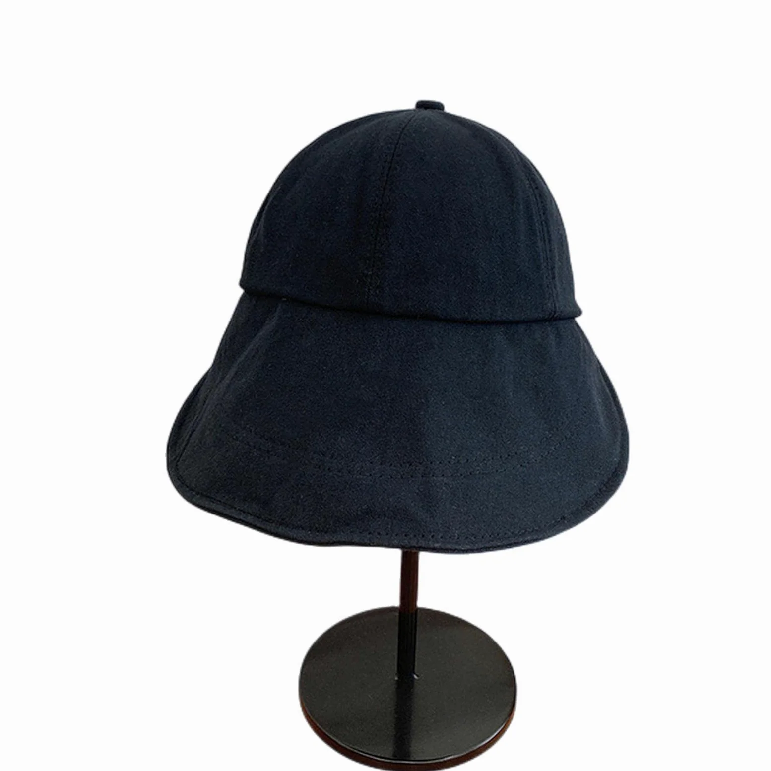 Sombrero de verano con lazo grande, protección solar, sombrero de ala ancha, sombrero plegable para mujer