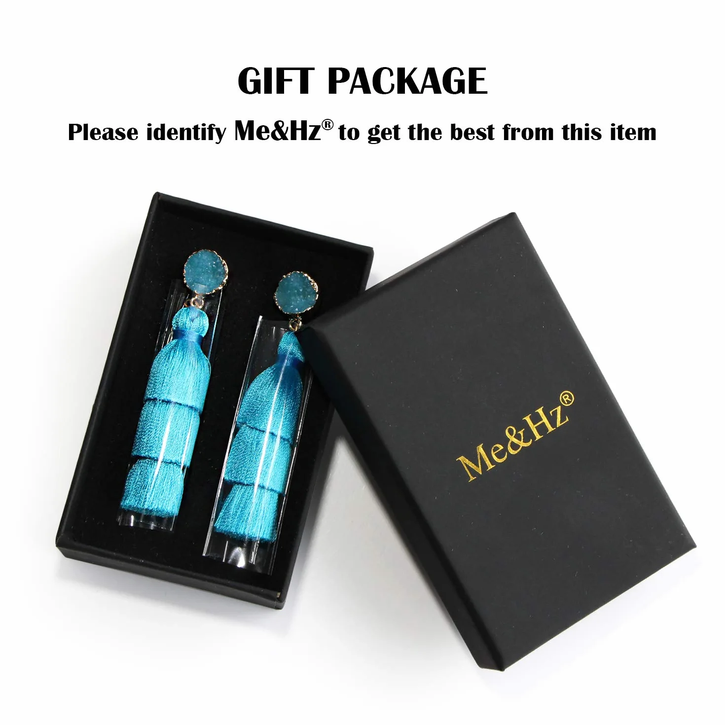 Bohemian Big Dangle Drop Earrings for Women Colorful Layered Fashion Tassel Hypoallergenic