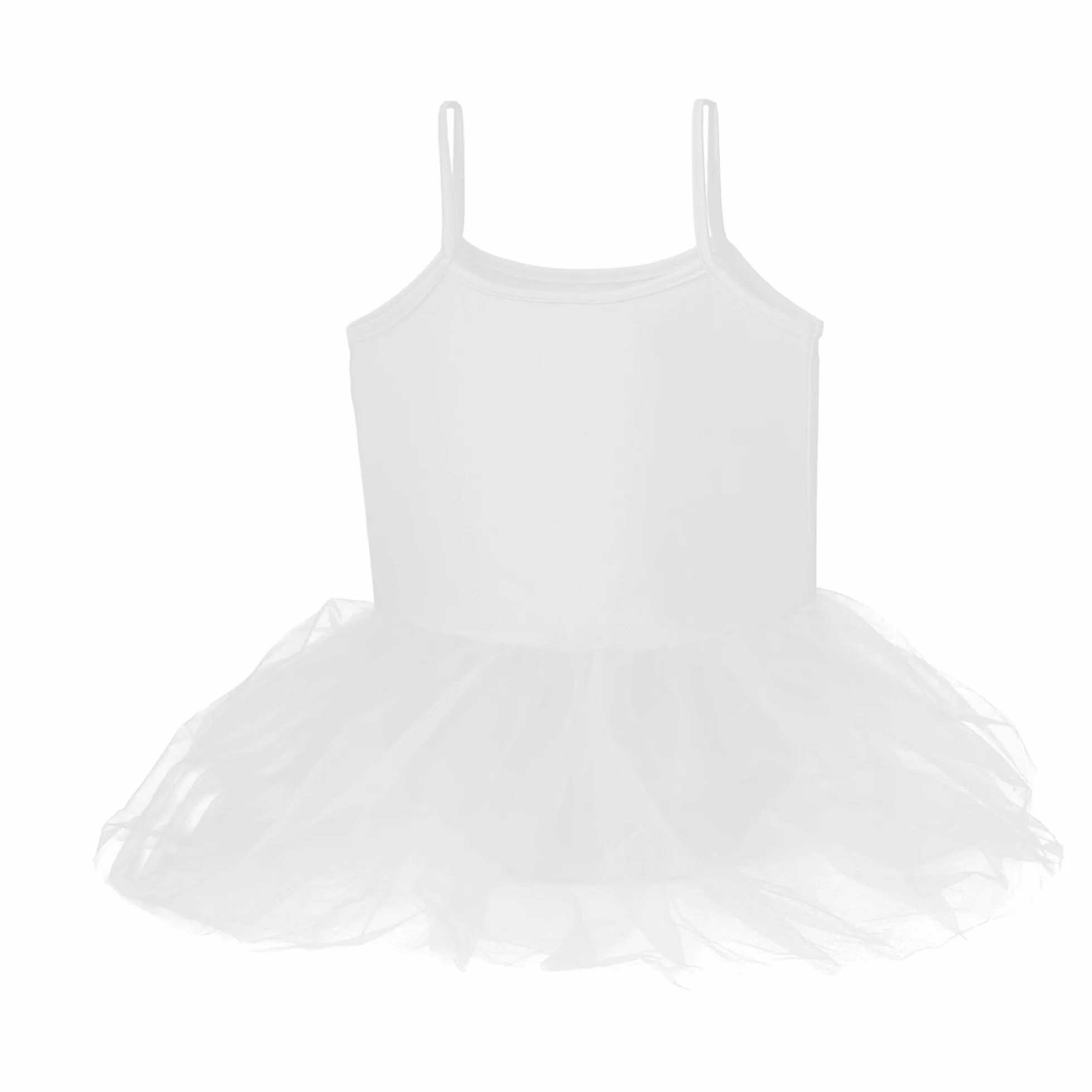 Carnavalife Maillot Ballet Niña Tutus Tirante Fina Danza Bailarina Clases Disfraces
