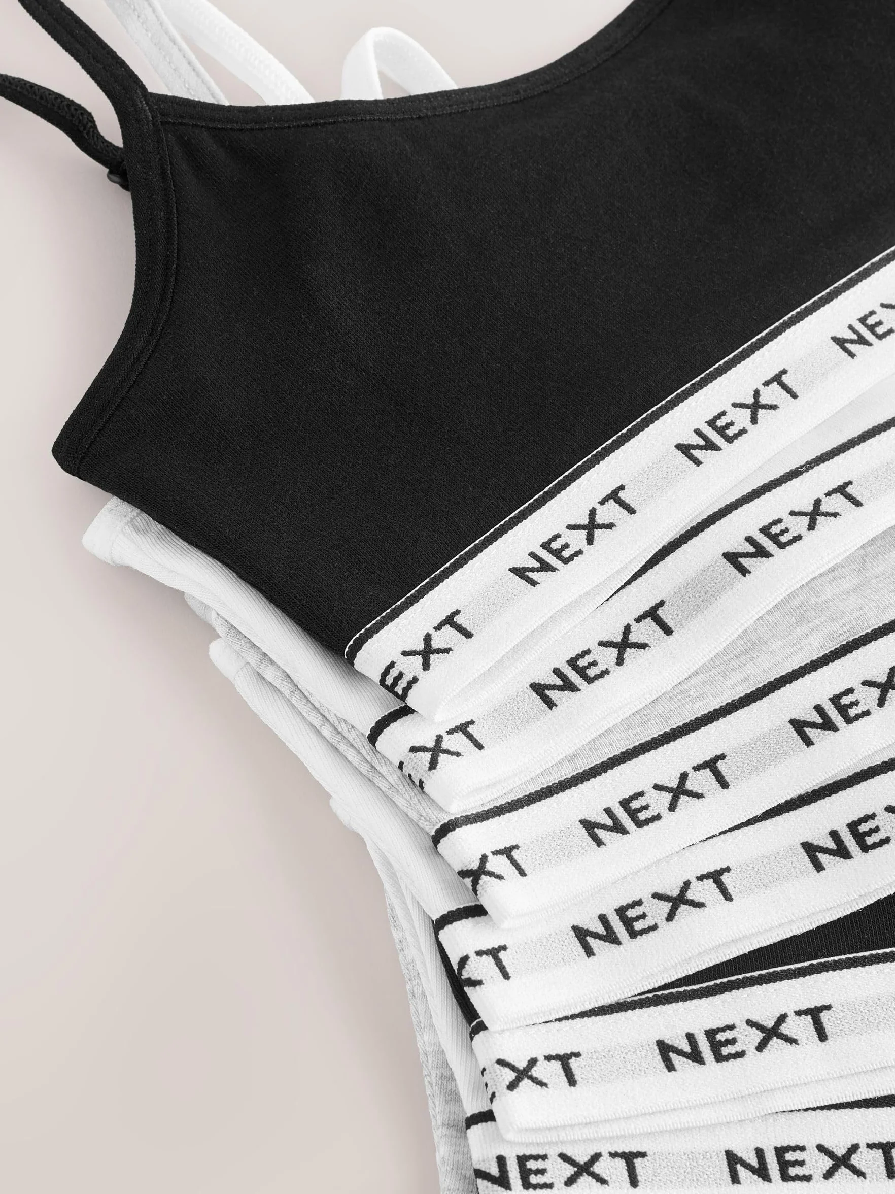 NEXT Niñas Pack 7 tops cortos de tirantes