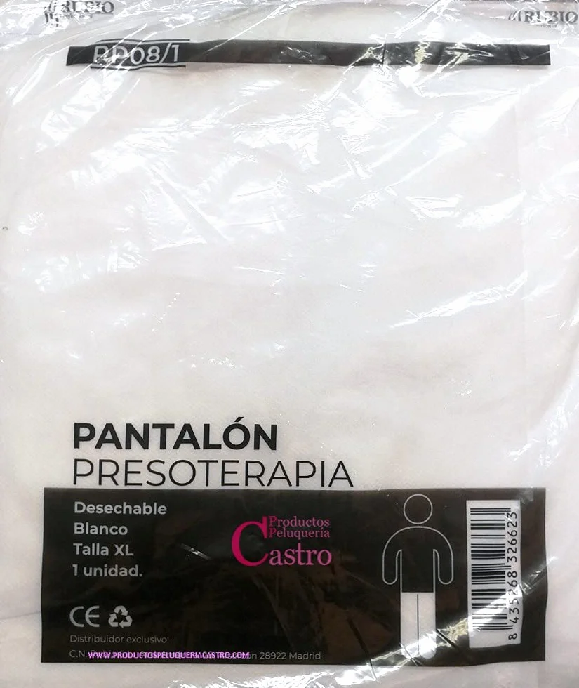 Pantalon Presoterapia desechable pack 10 unidades