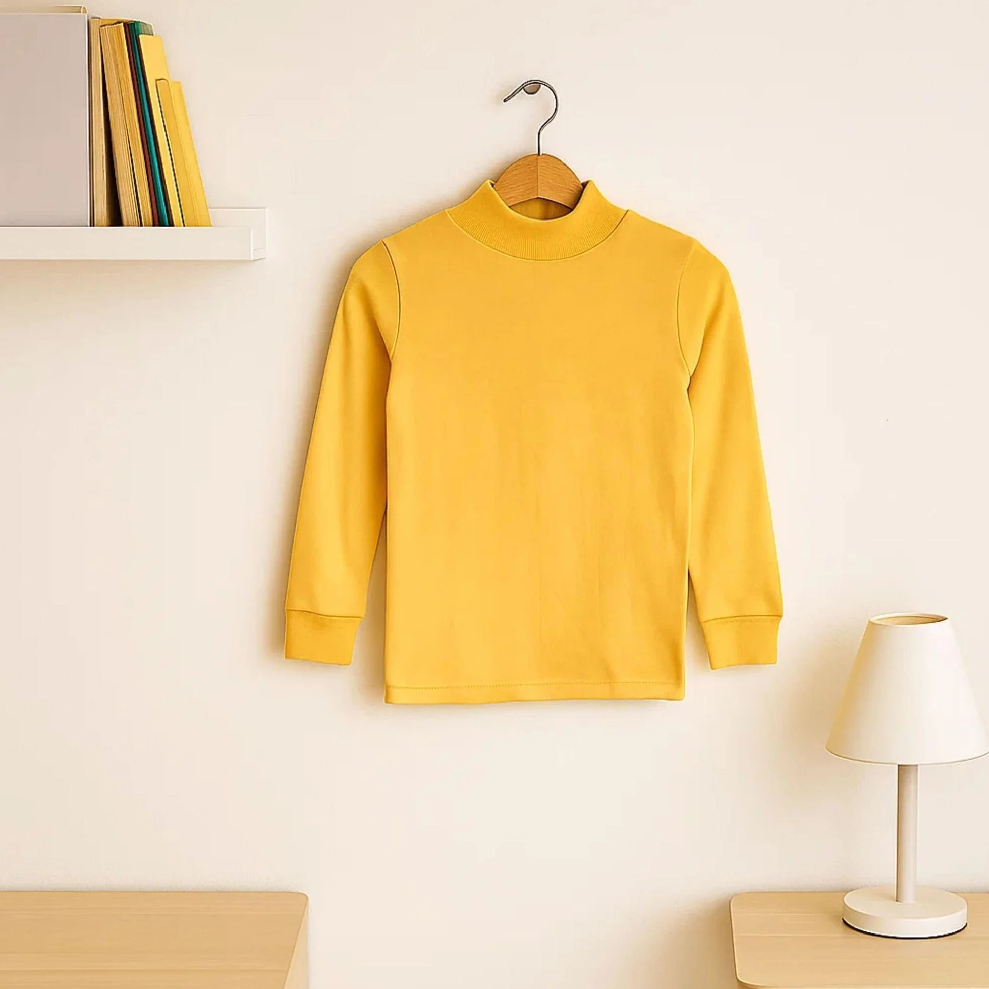 Camiseta SEMICISNE NIÑOS Niñas Amarillo