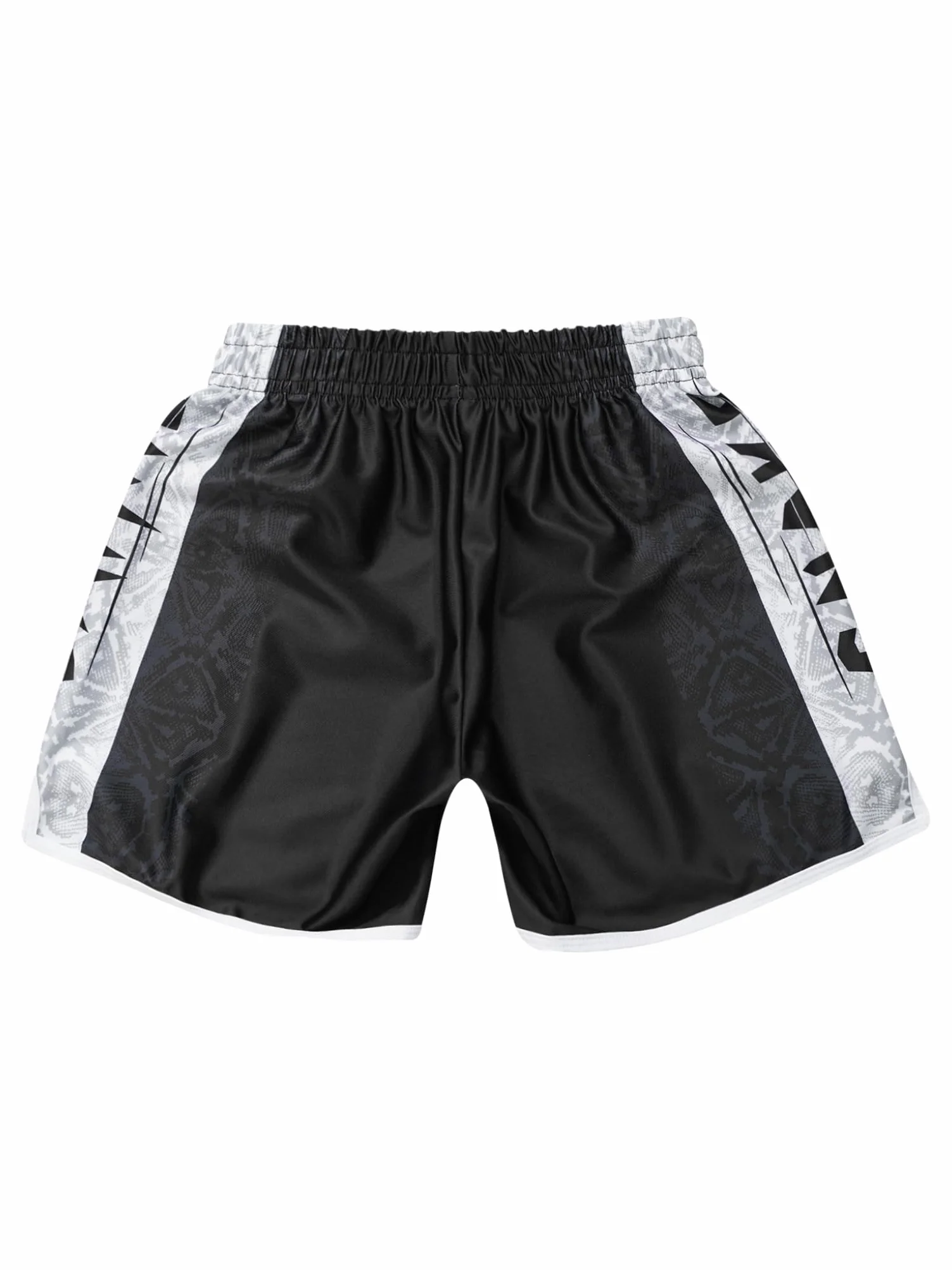 Pantalones cortos de boxeo Muay Thai para niños con cintura elástica